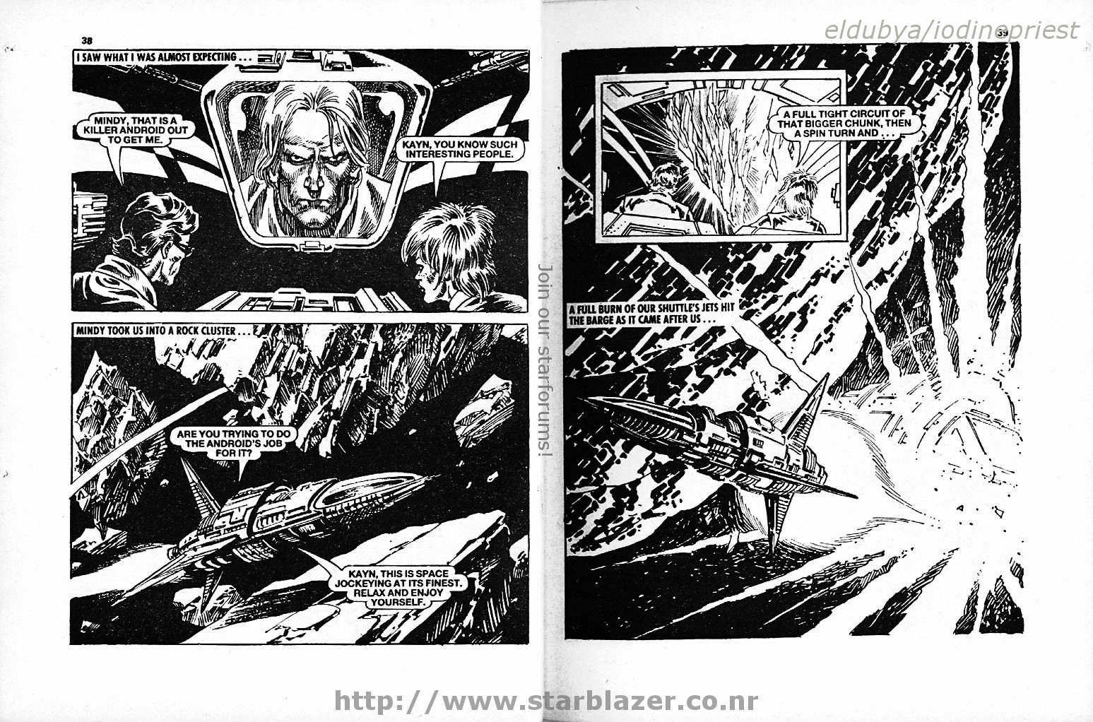 Read online Starblazer comic -  Issue #219 - 21