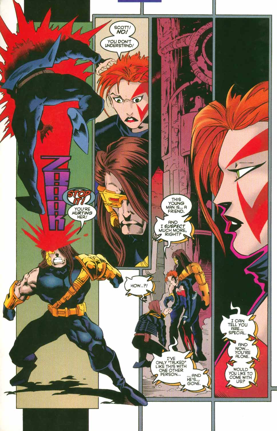 Read online X-Man comic -  Issue #4 - 21