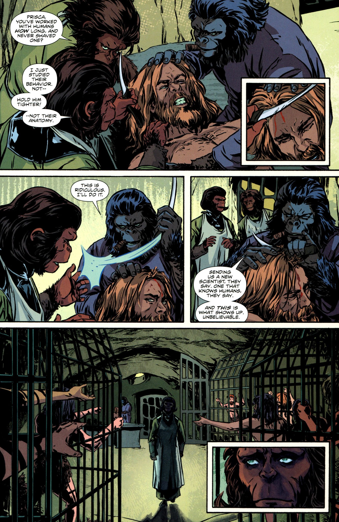 Read online Exile on the Planet of the Apes comic -  Issue #1 - 13
