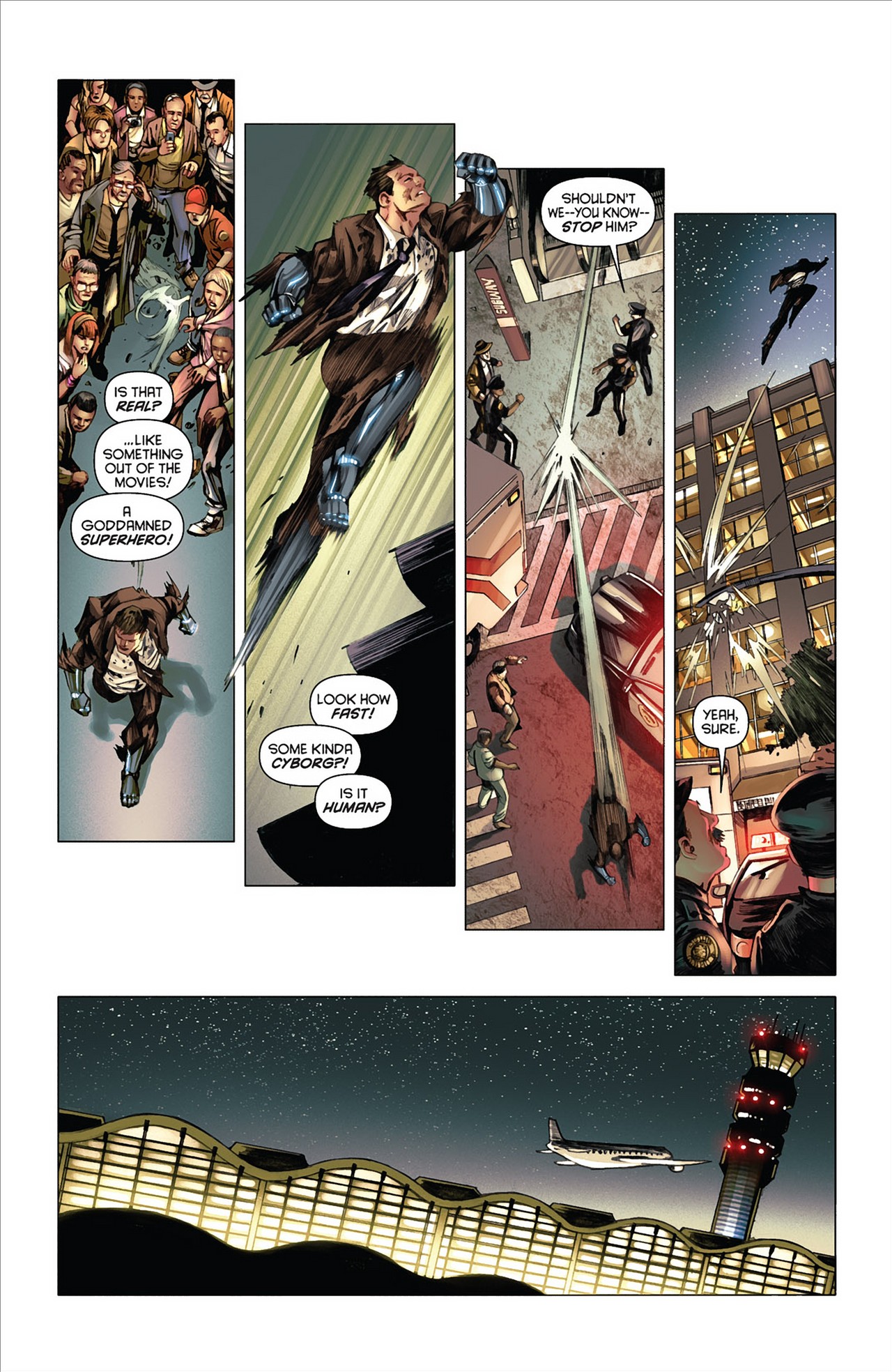 Read online Bionic Man comic -  Issue #6 - 21