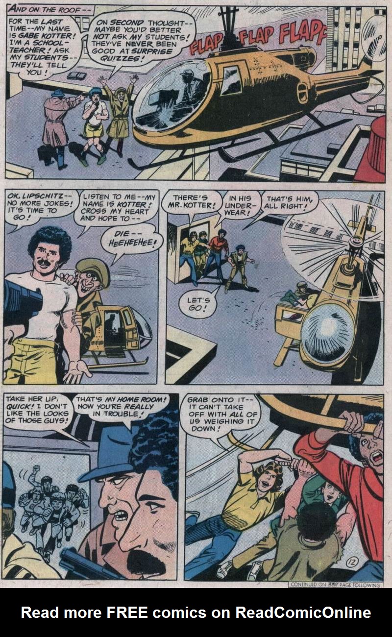 Read online Welcome Back, Kotter comic -  Issue #8 - 13