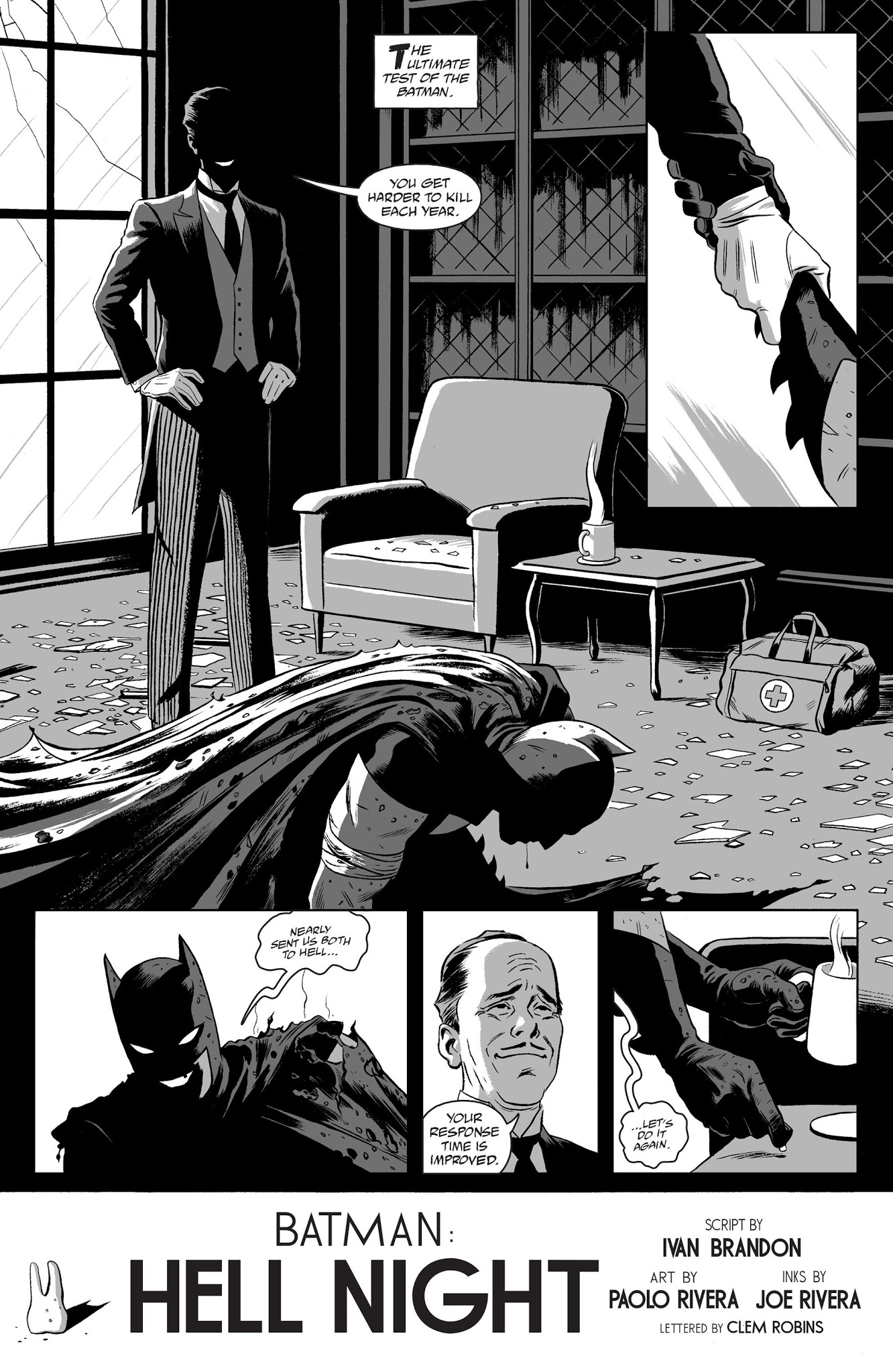 Read online Batman Black and White (2013) comic -  Issue #5 - 11
