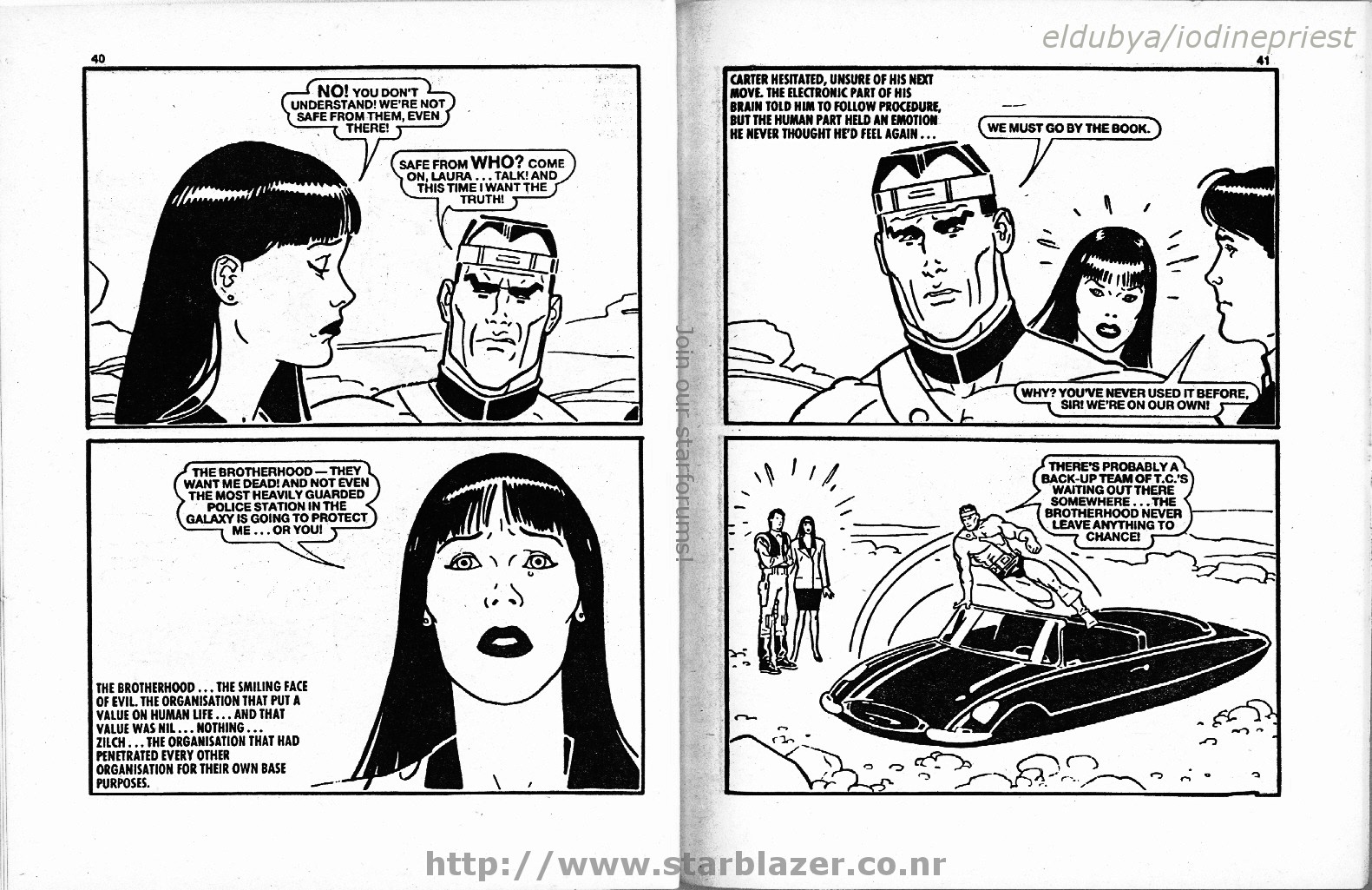 Read online Starblazer comic -  Issue #265 - 22