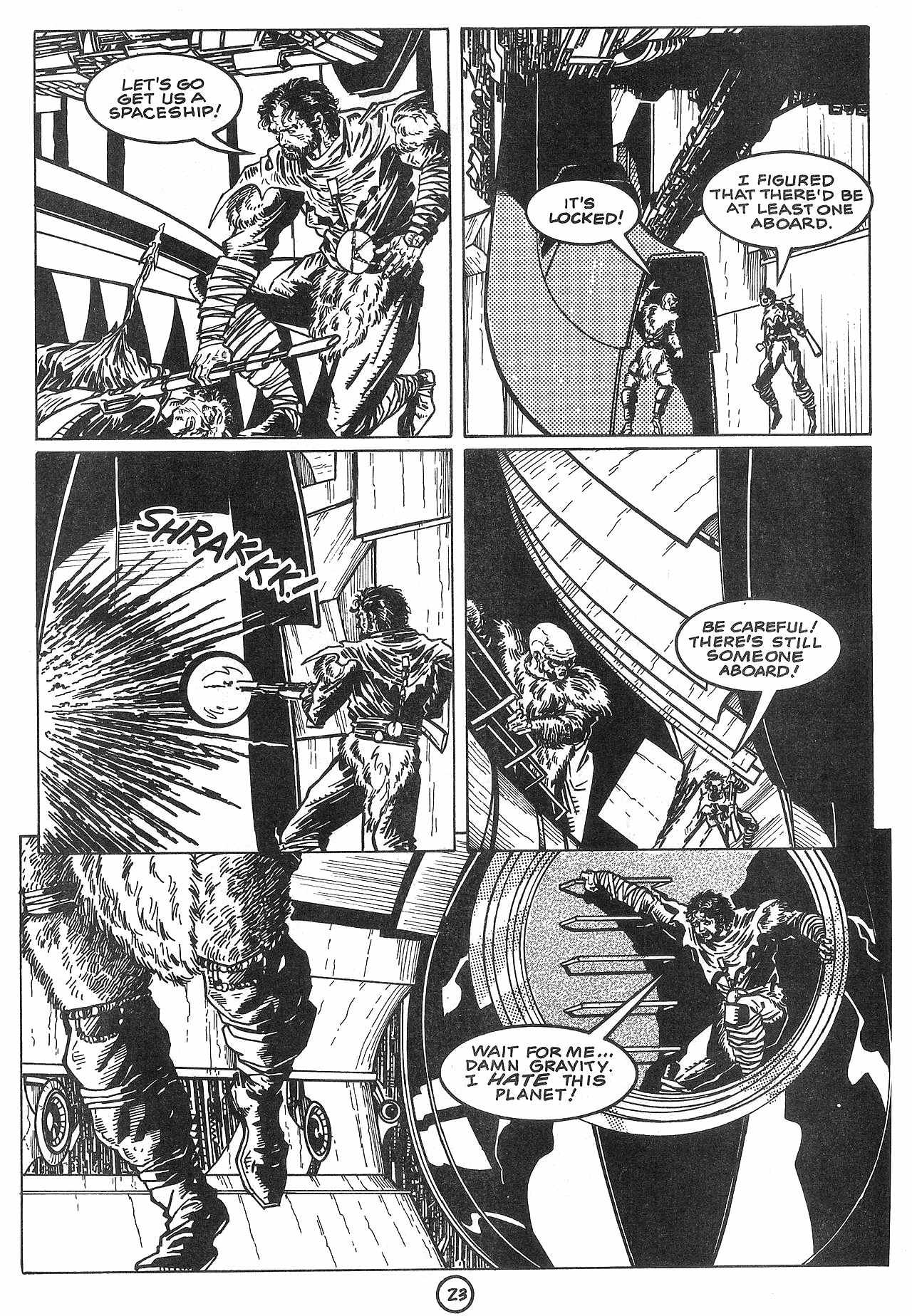 Read online Deathworld comic -  Issue #4 - 24