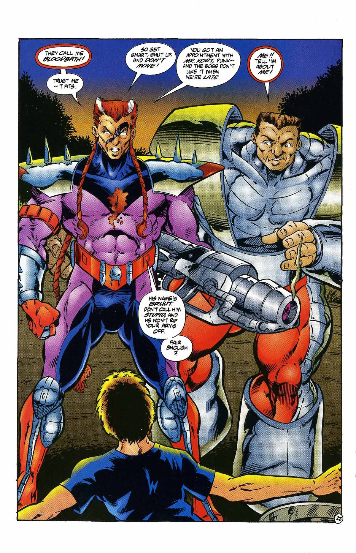 Read online Exiles (1993) comic -  Issue #1 - 22