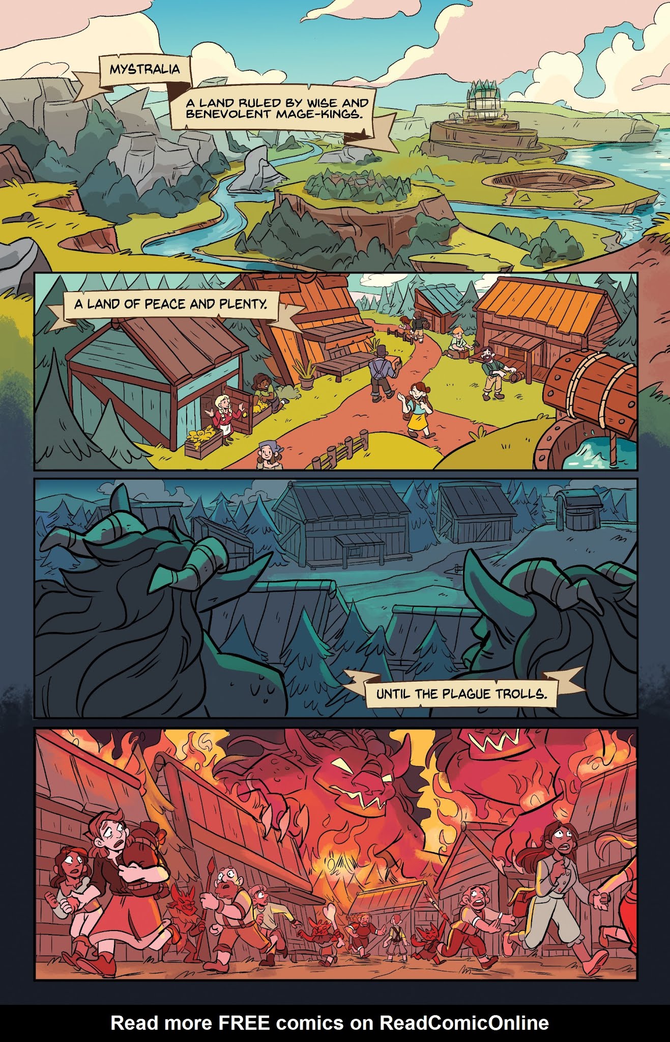 Read online Mages of Mystralia comic -  Issue # TPB - 6