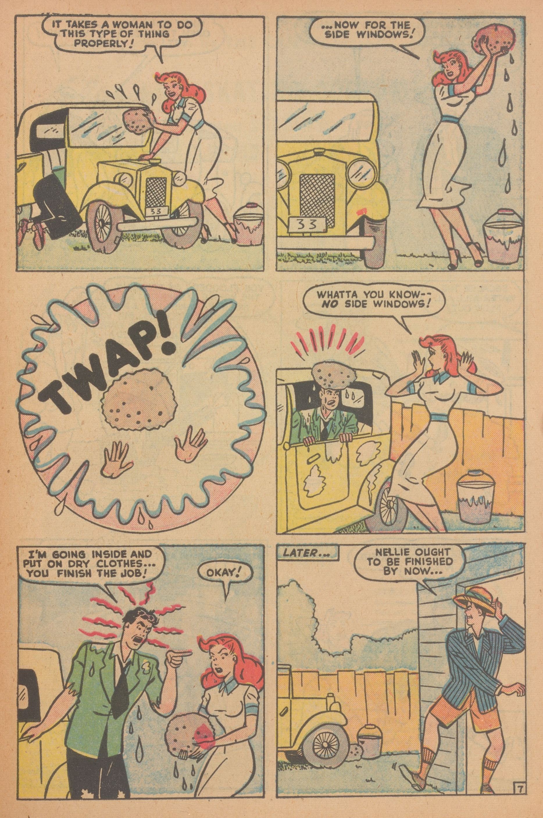 Read online Nellie The Nurse (1945) comic -  Issue #22 - 47