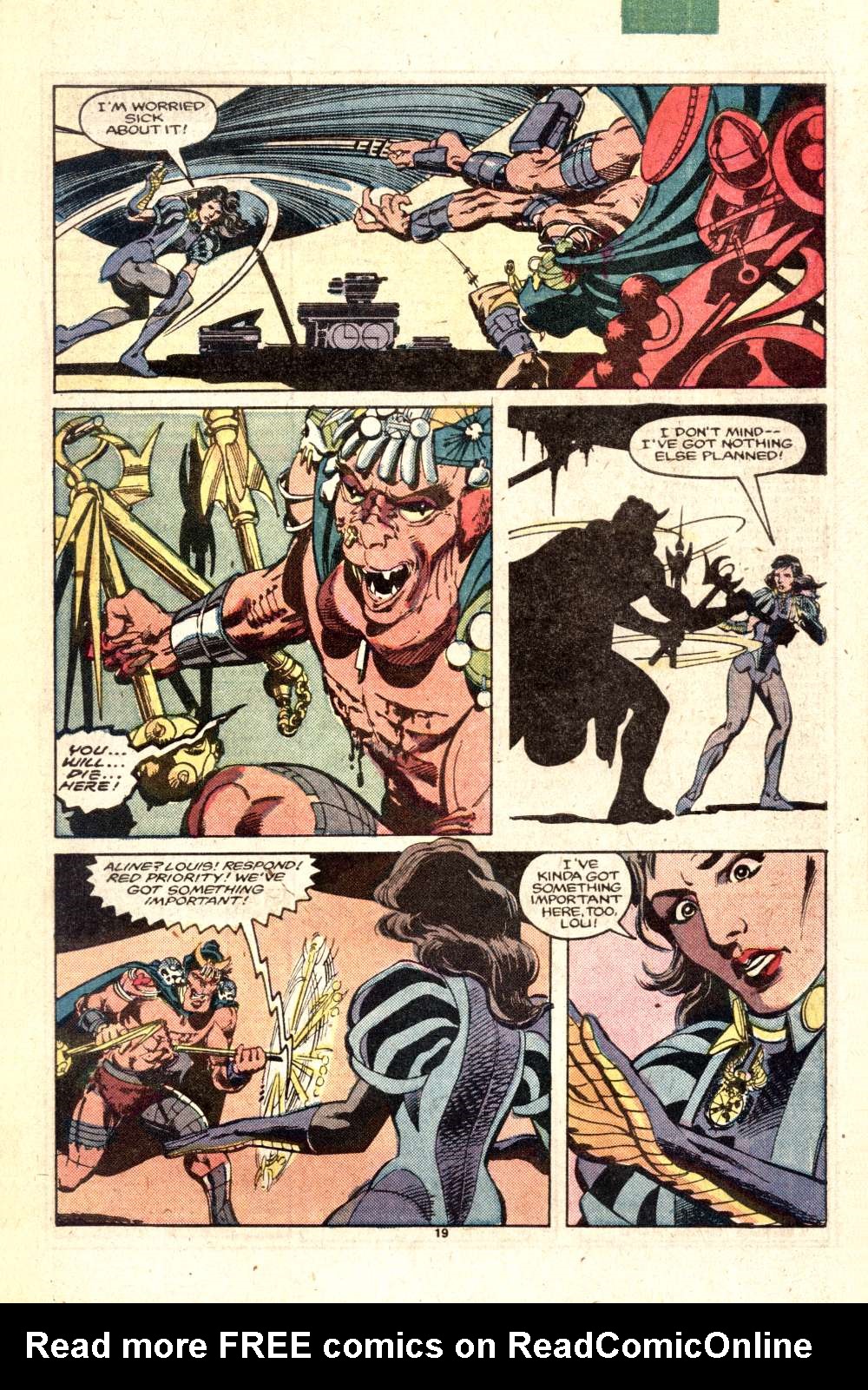 Read online Strikeforce: Morituri comic -  Issue #7 - 19