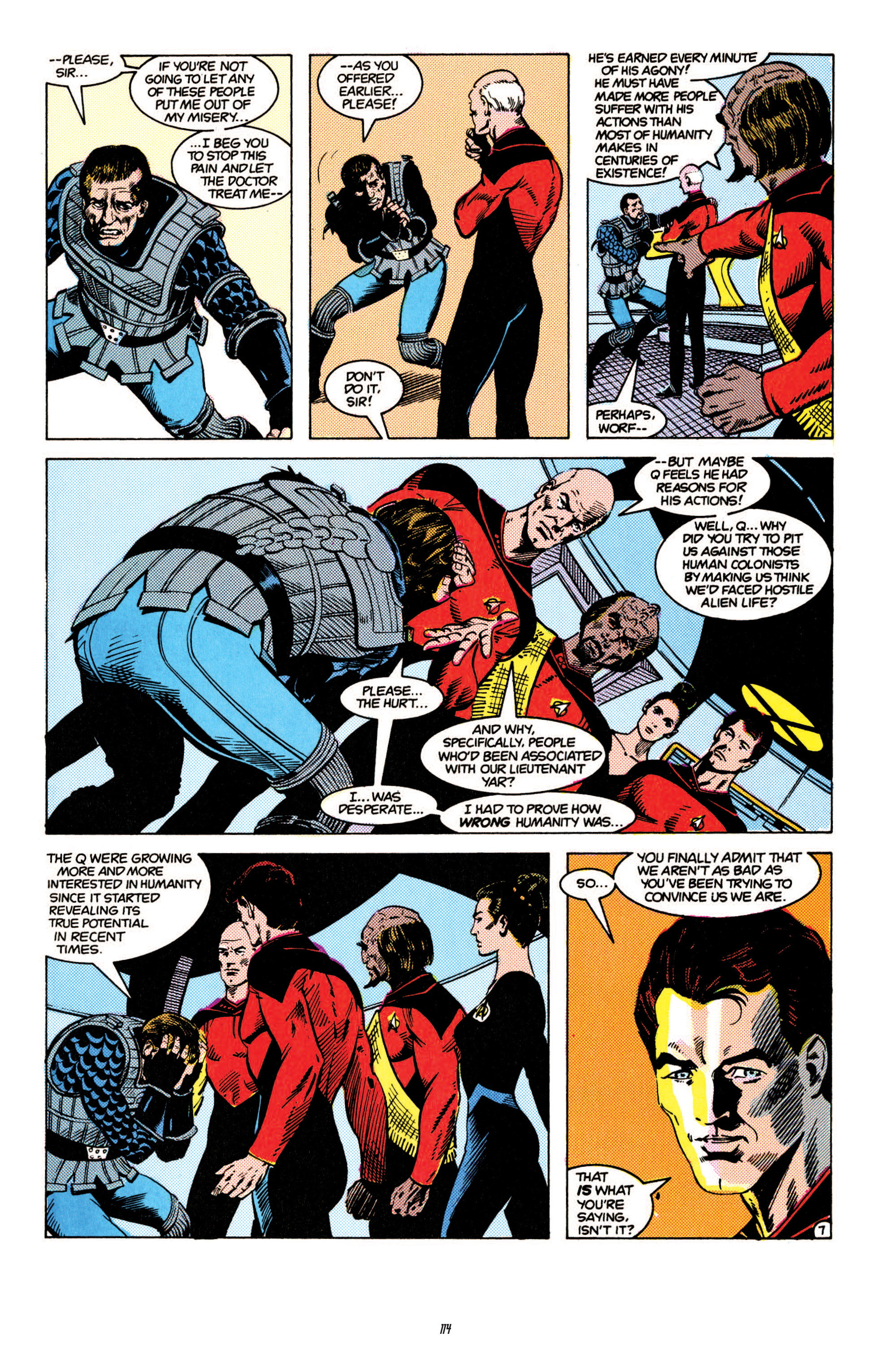 Read online Star Trek Classics comic -  Issue #4 - 113