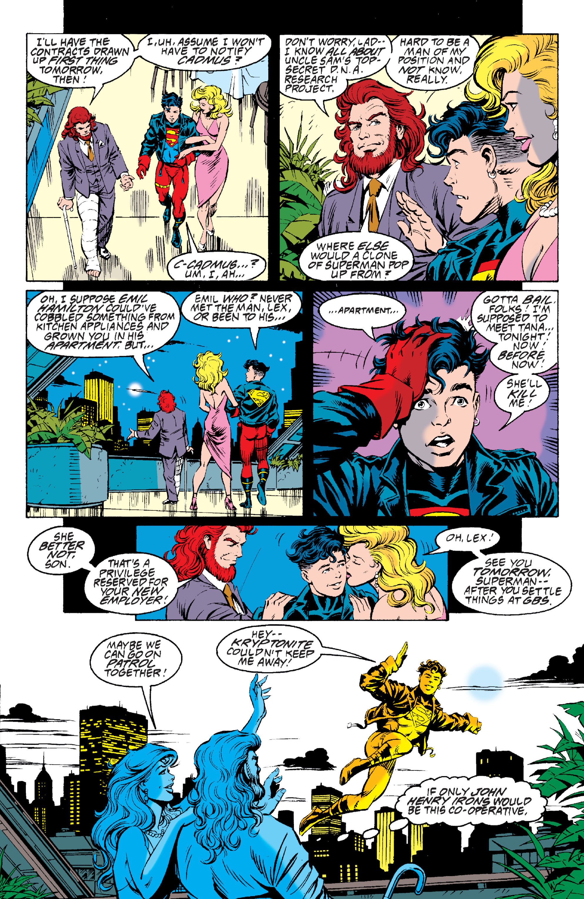 Read online Superman: The Death and Return of Superman Omnibus comic -  Issue # TPB (Part 9) - 50