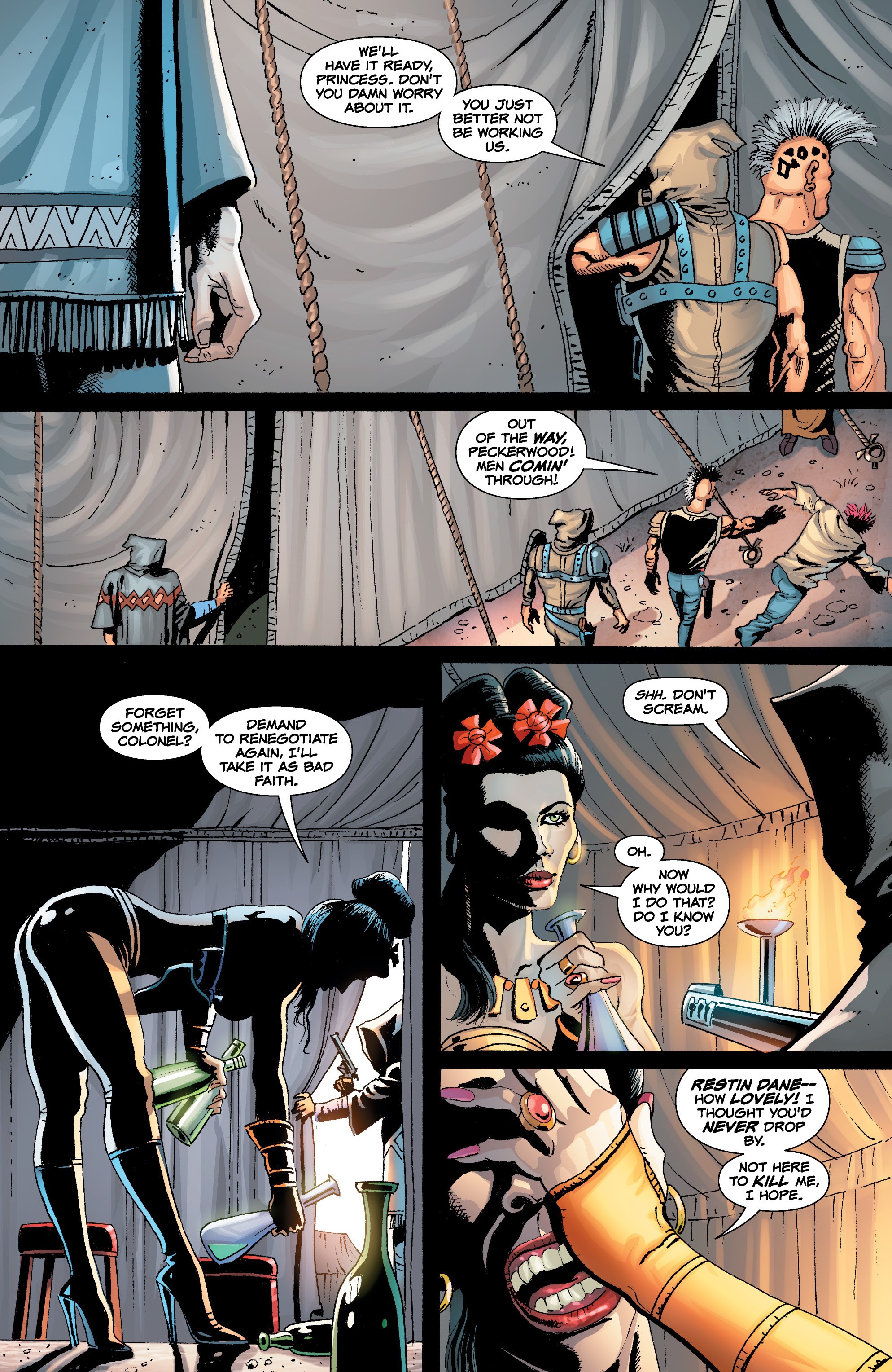 Read online The Rook: Desperate Times comic -  Issue # TPB - 82