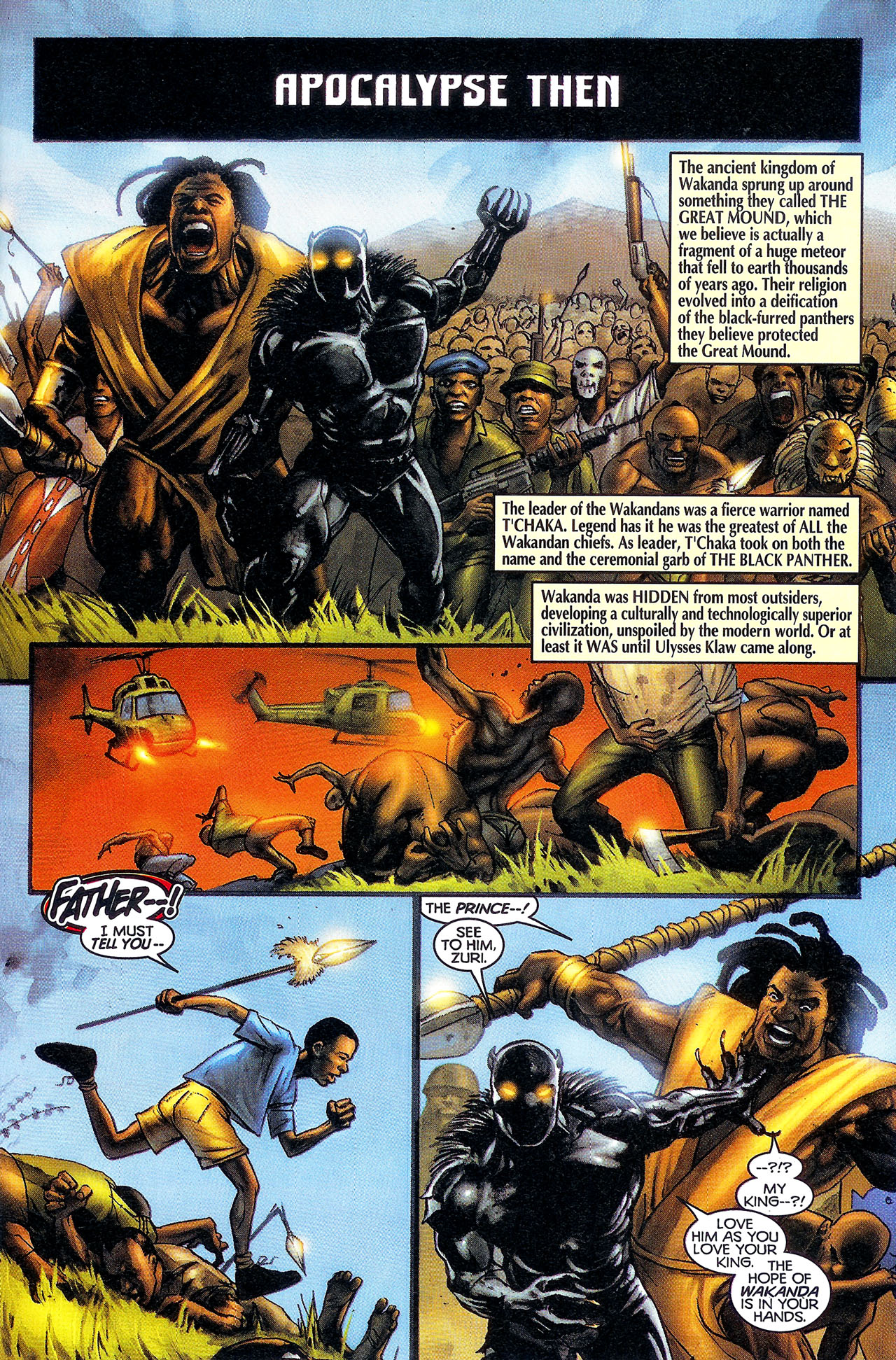 Read online Black Panther (1998) comic -  Issue #5 - 10