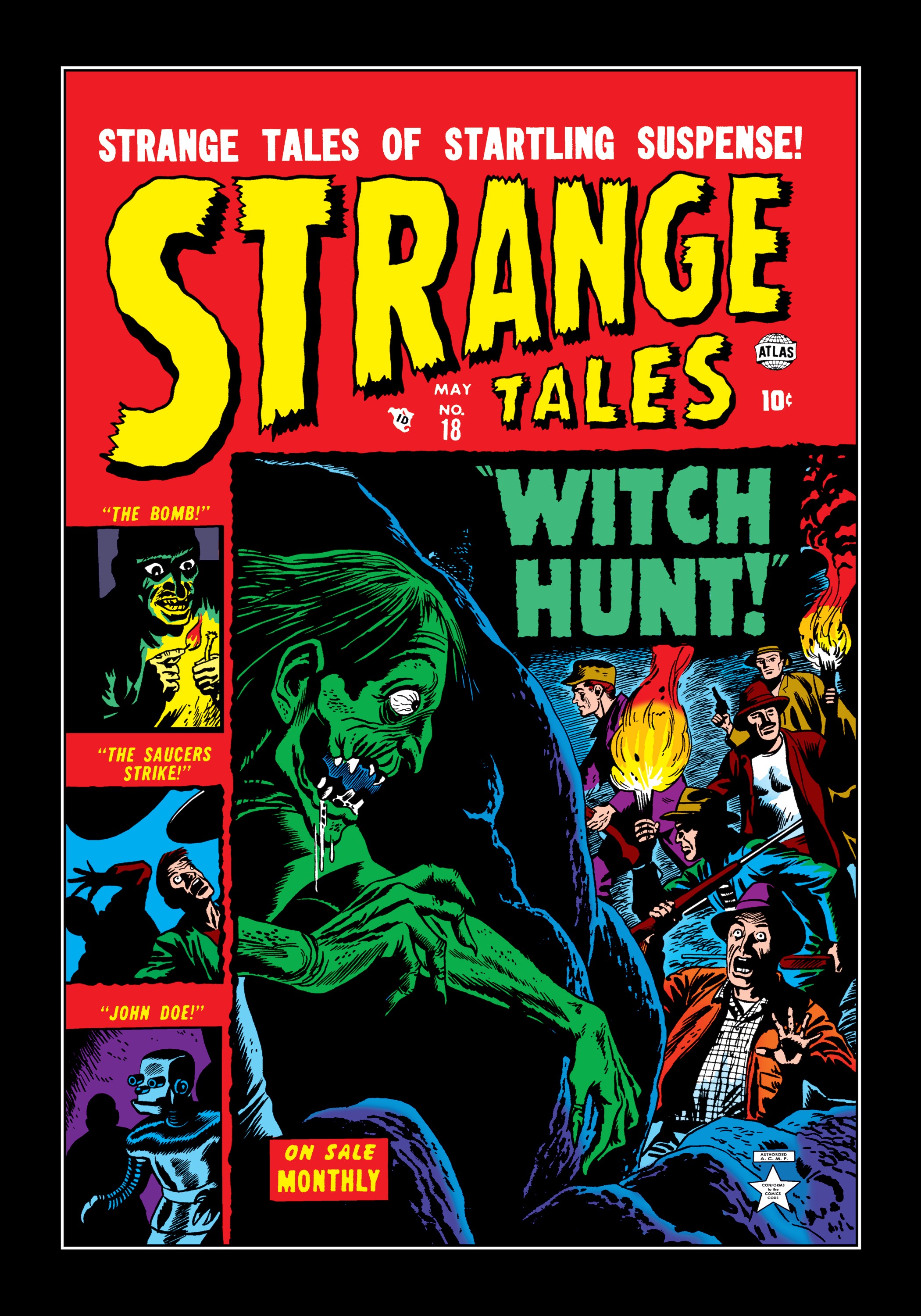Read online Marvel Masterworks: Atlas Era Strange Tales comic -  Issue # TPB 2 (Part 2) - 94
