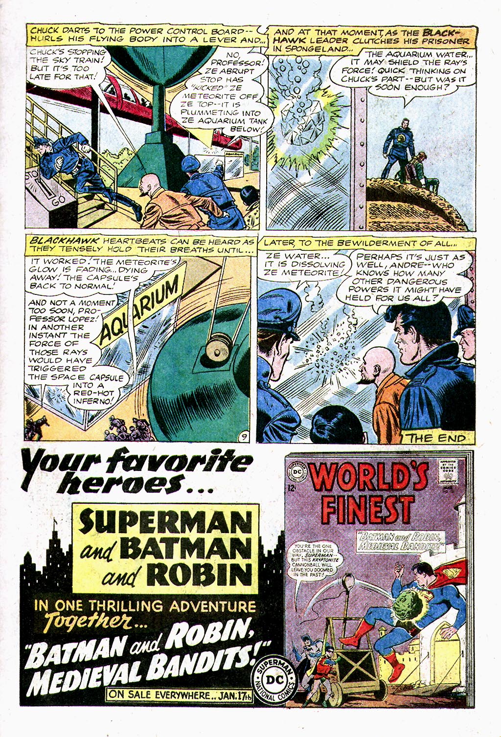 Read online Blackhawk (1957) comic -  Issue #182 - 11