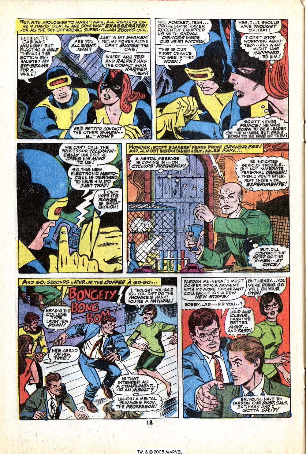 Read online Uncanny X-Men (1963) comic -  Issue #79 - 20