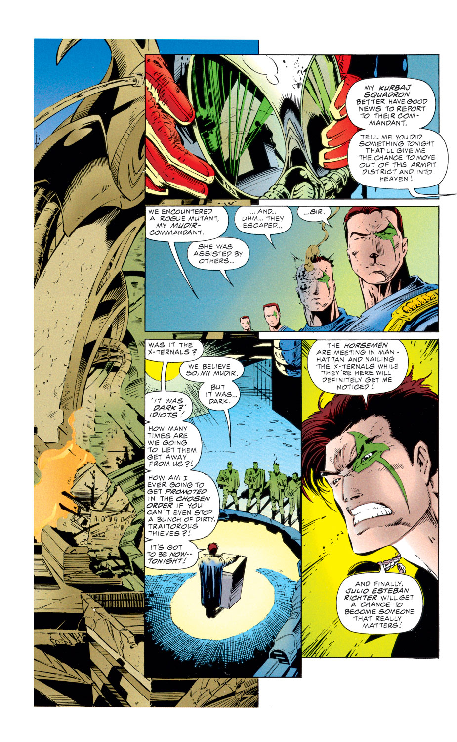 Read online Gambit and the X-Ternals comic -  Issue #1 - 10