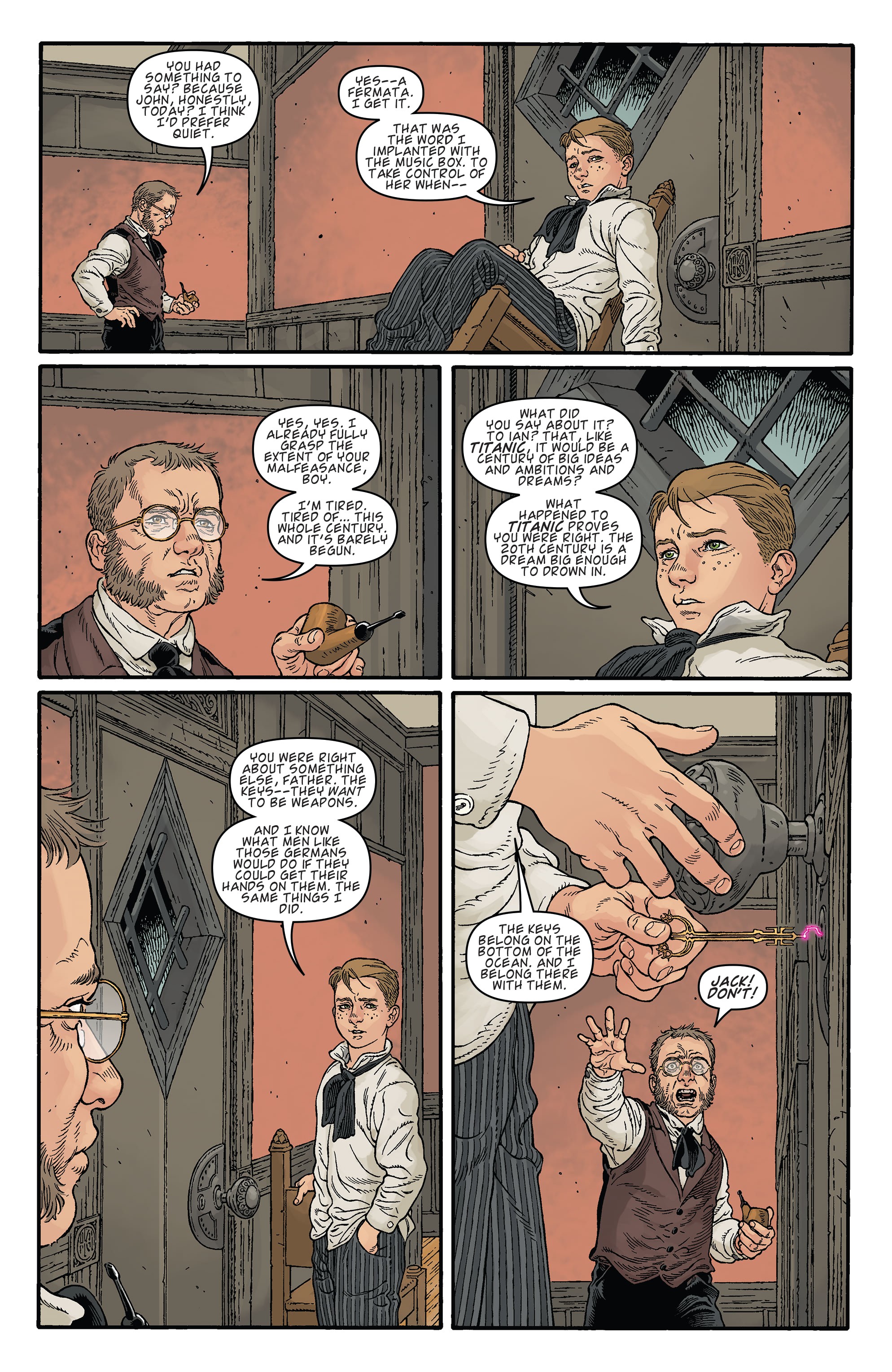 Read online Locke & Key: ...In Pale Battalions Go… comic -  Issue #3 - 21
