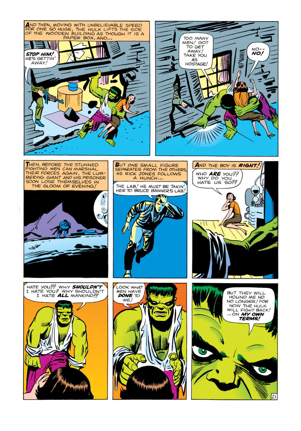 Read online Marvel Masterworks: The Incredible Hulk comic -  Issue # TPB 1 (Part 1) - 49