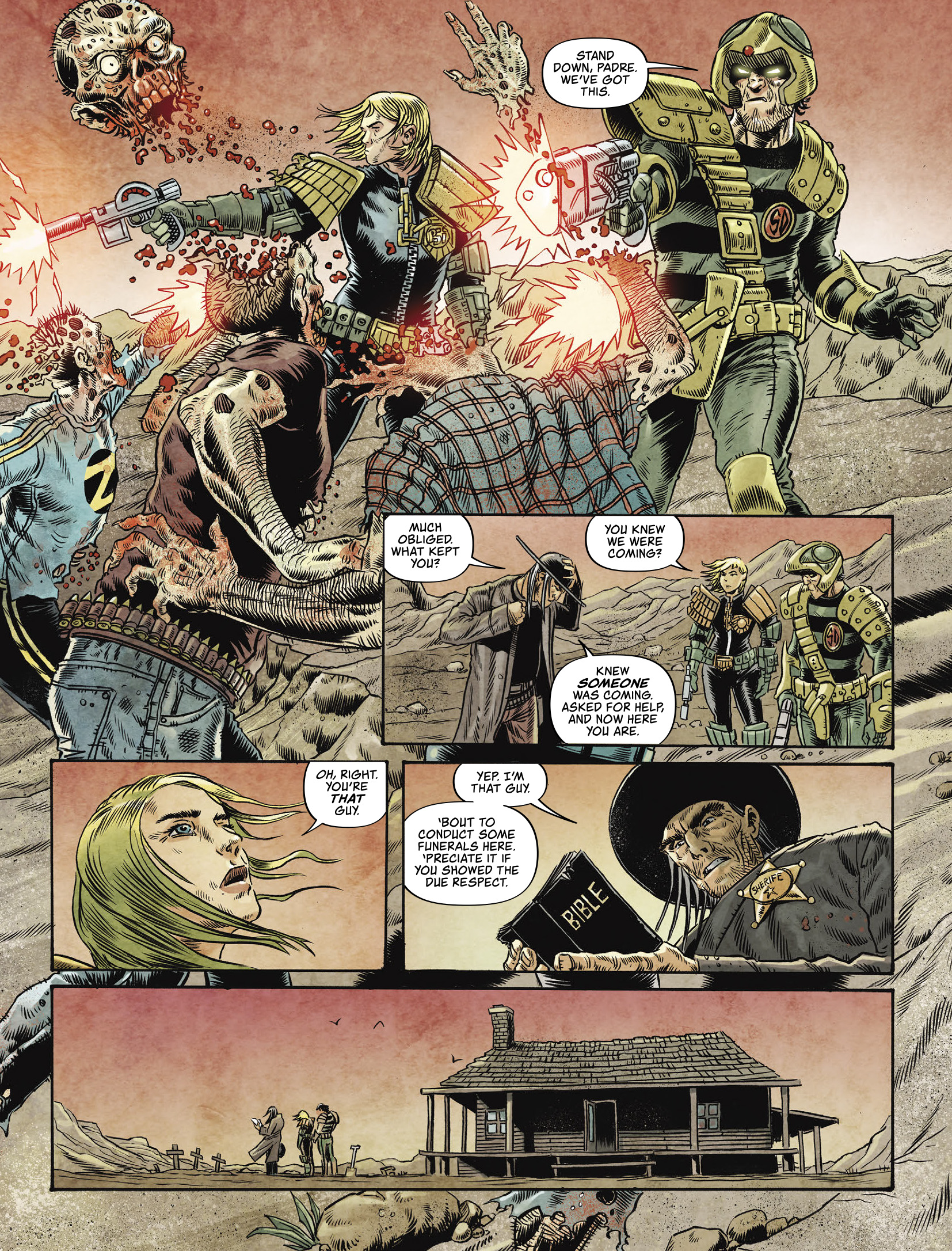 Read online Judge Dredd Megazine (Vol. 5) comic -  Issue #448 - 27