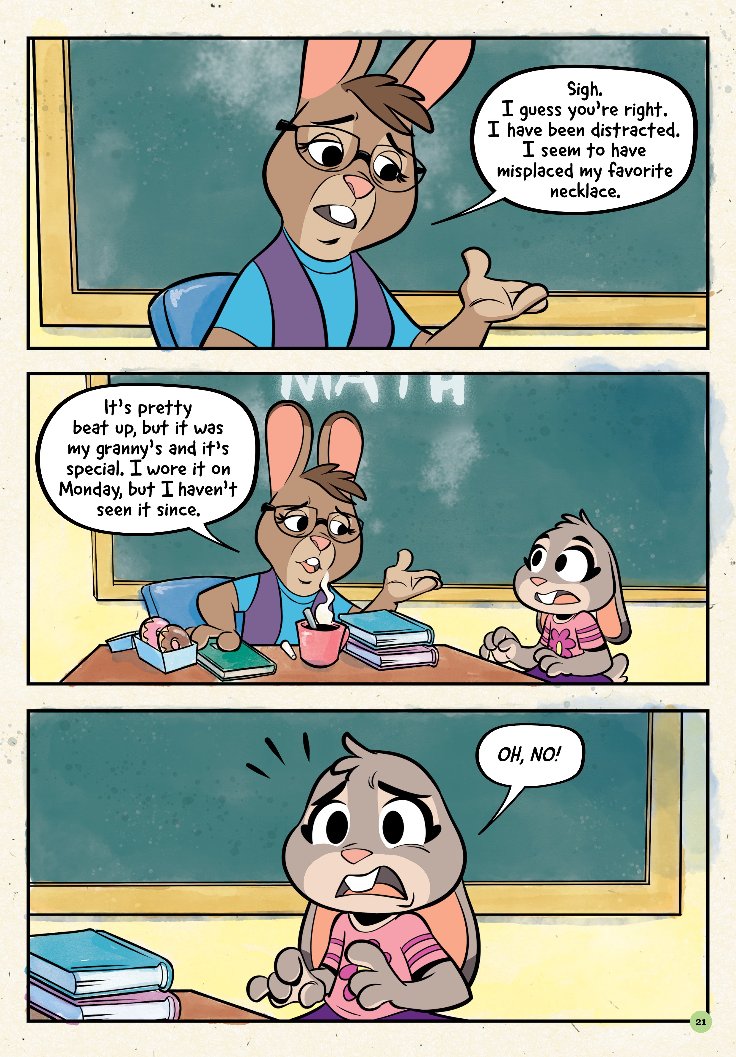 Read online Zootopia: A Hard Day's Work comic -  Issue # Full - 21