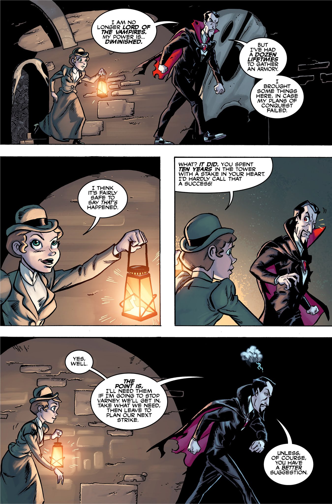 Read online Dracula the Unconquered comic -  Issue #2 - 4