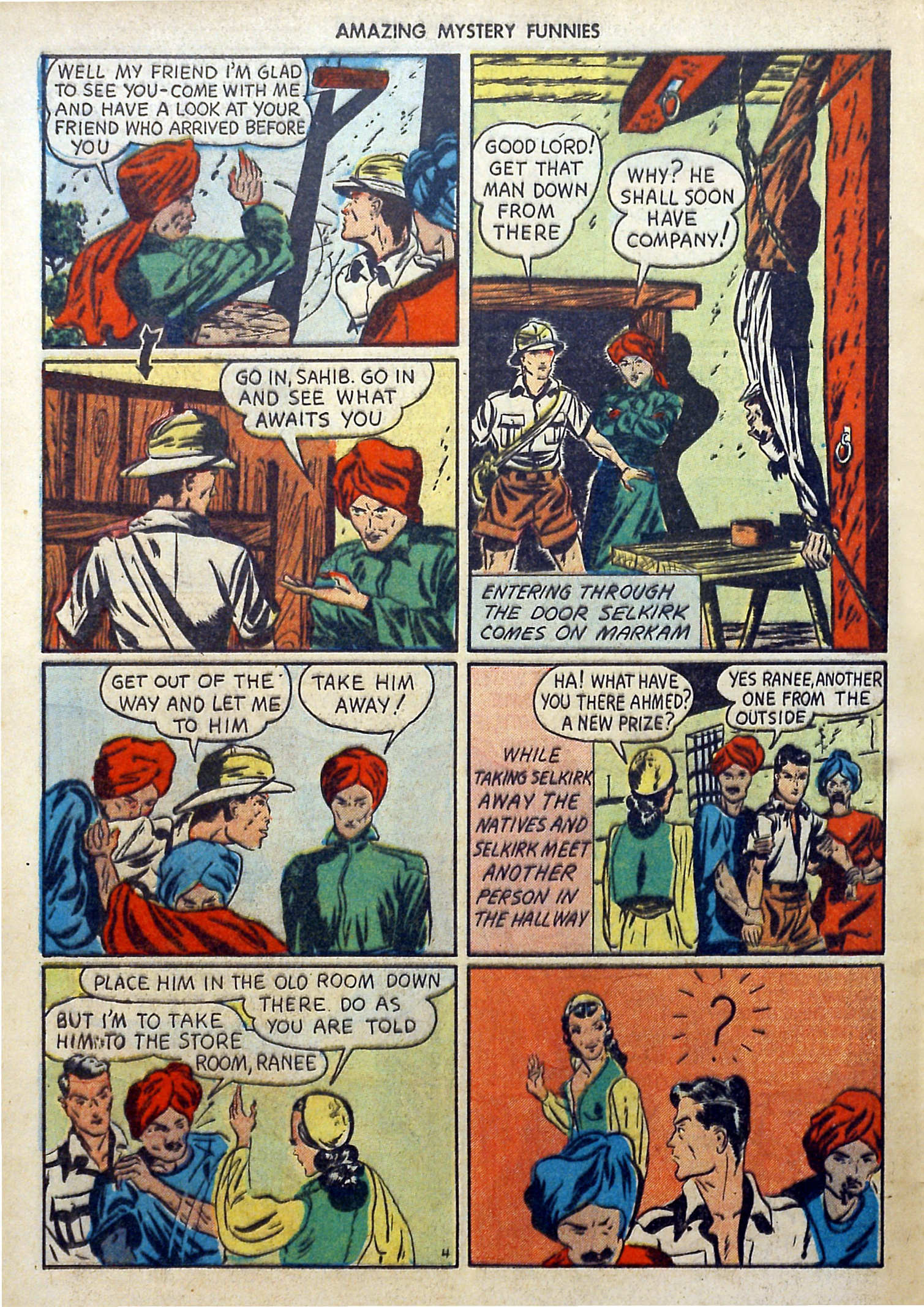 Read online Amazing Mystery Funnies comic -  Issue #24 - 19