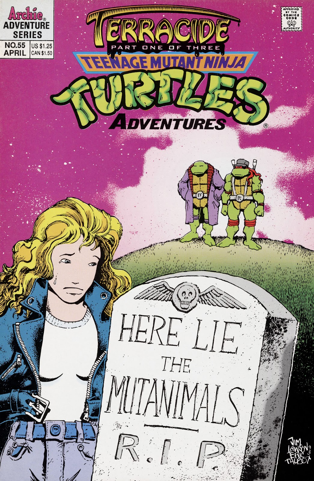 Teenage Mutant Ninja Turtles Adventures (1989) issue 55 - Page 1