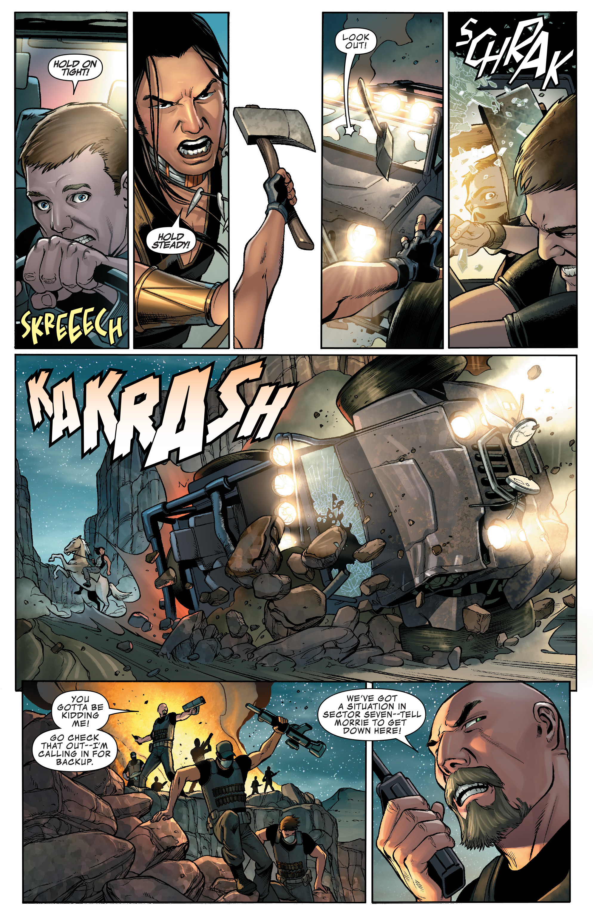 Read online Occupy Avengers comic -  Issue #1 - 14