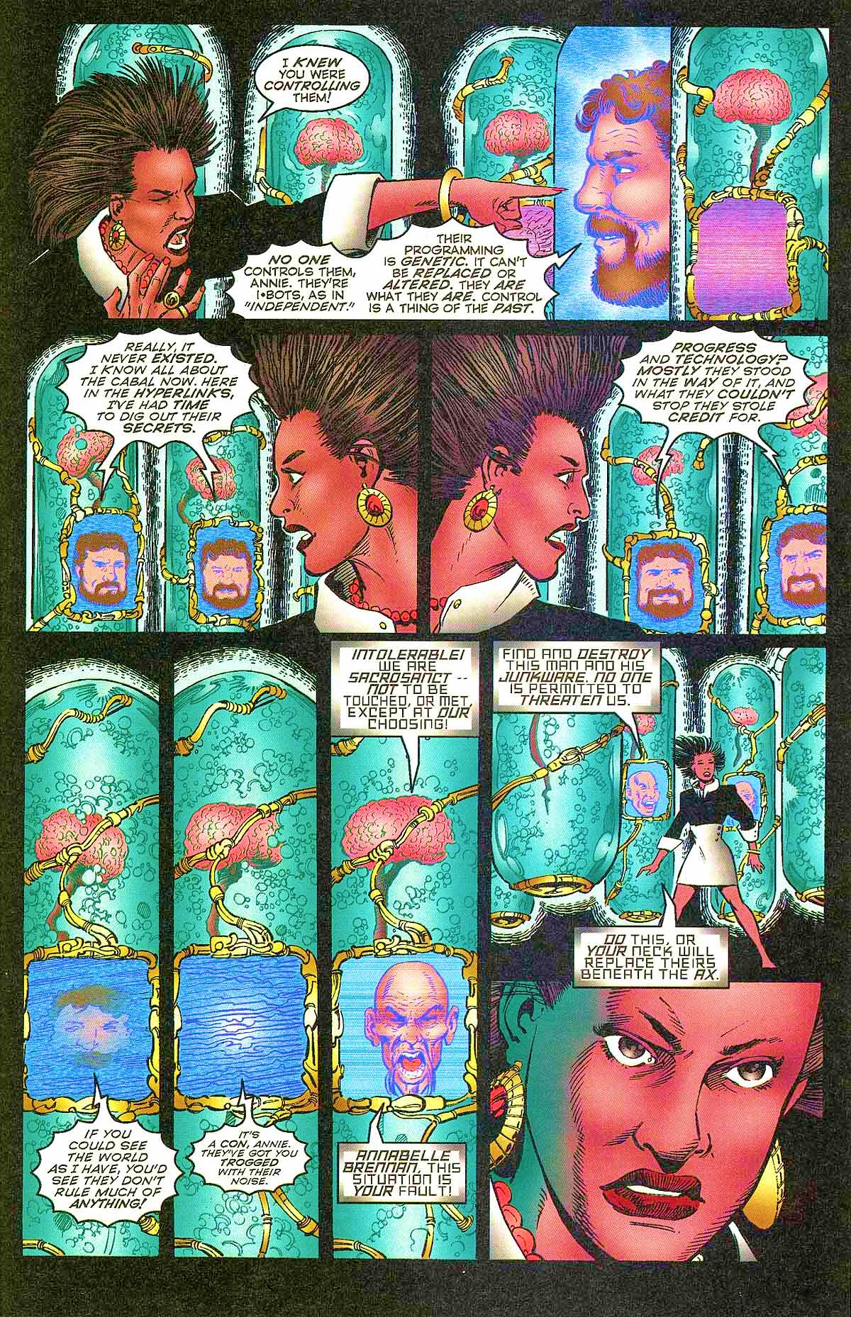 Read online Isaac Asimov's I-Bots comic -  Issue #2 - 26