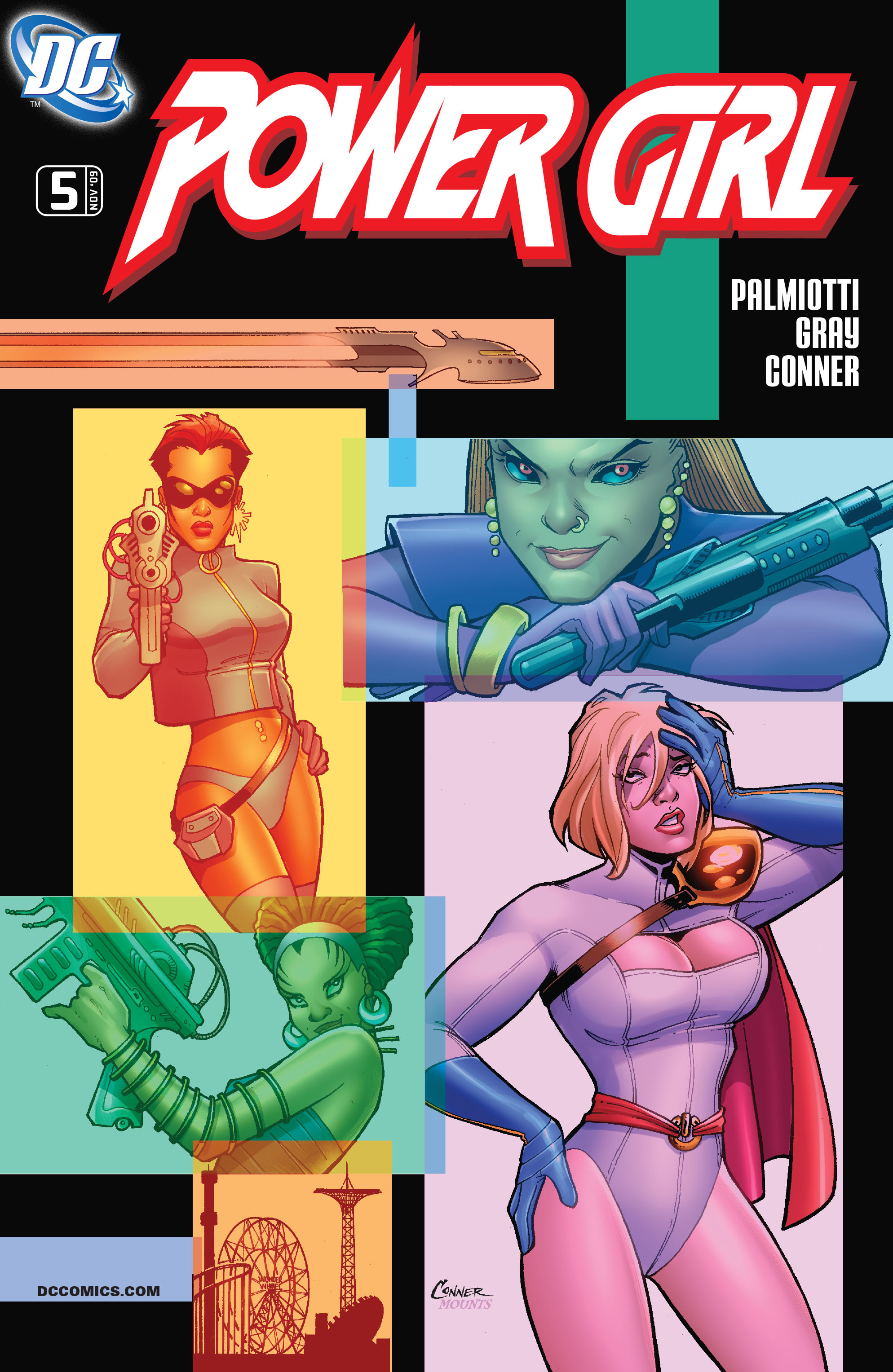 Read online Power Girl (2009) comic -  Issue #5 - 1