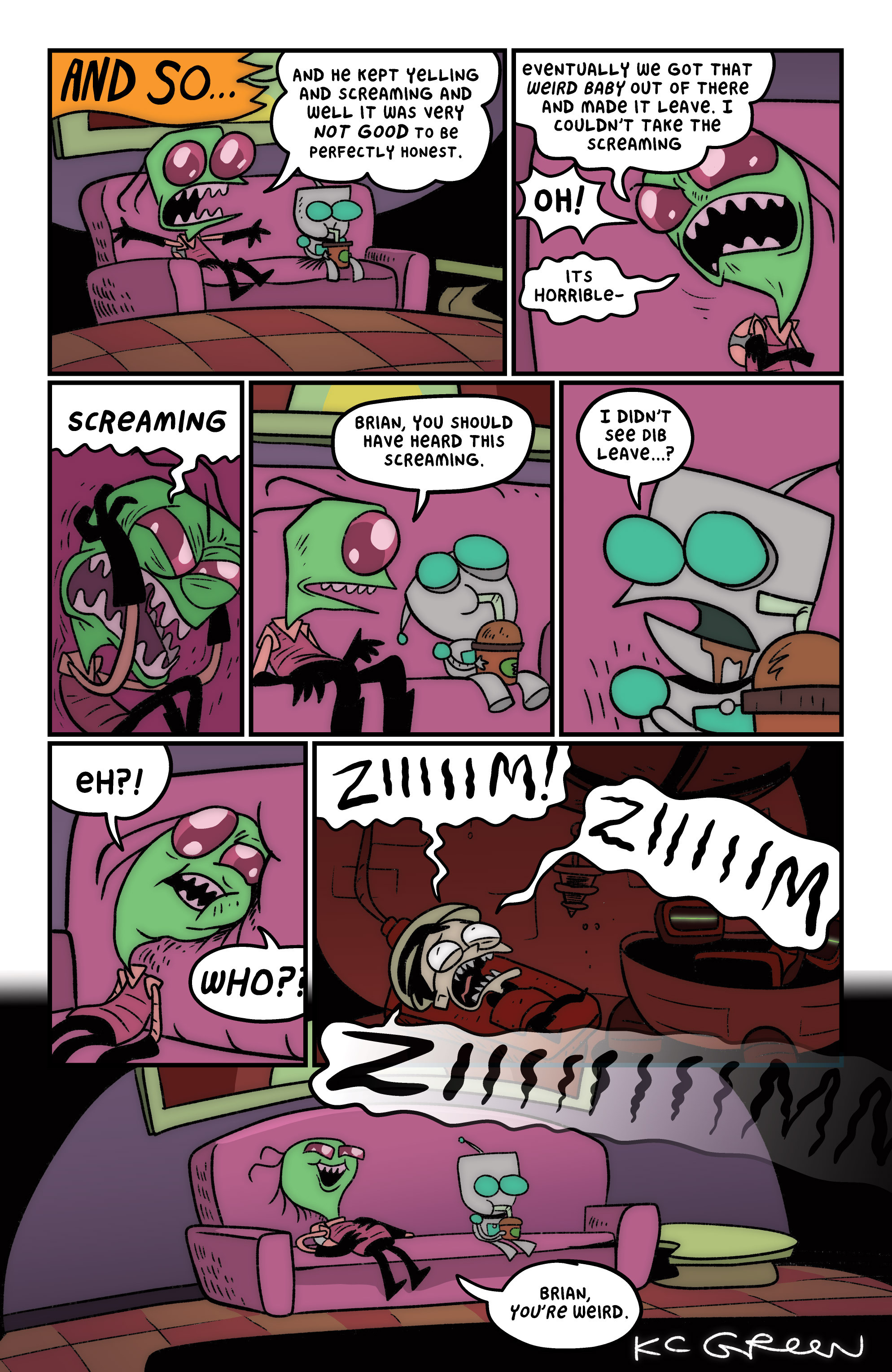 Read online Invader Zim comic -  Issue #7 - 24