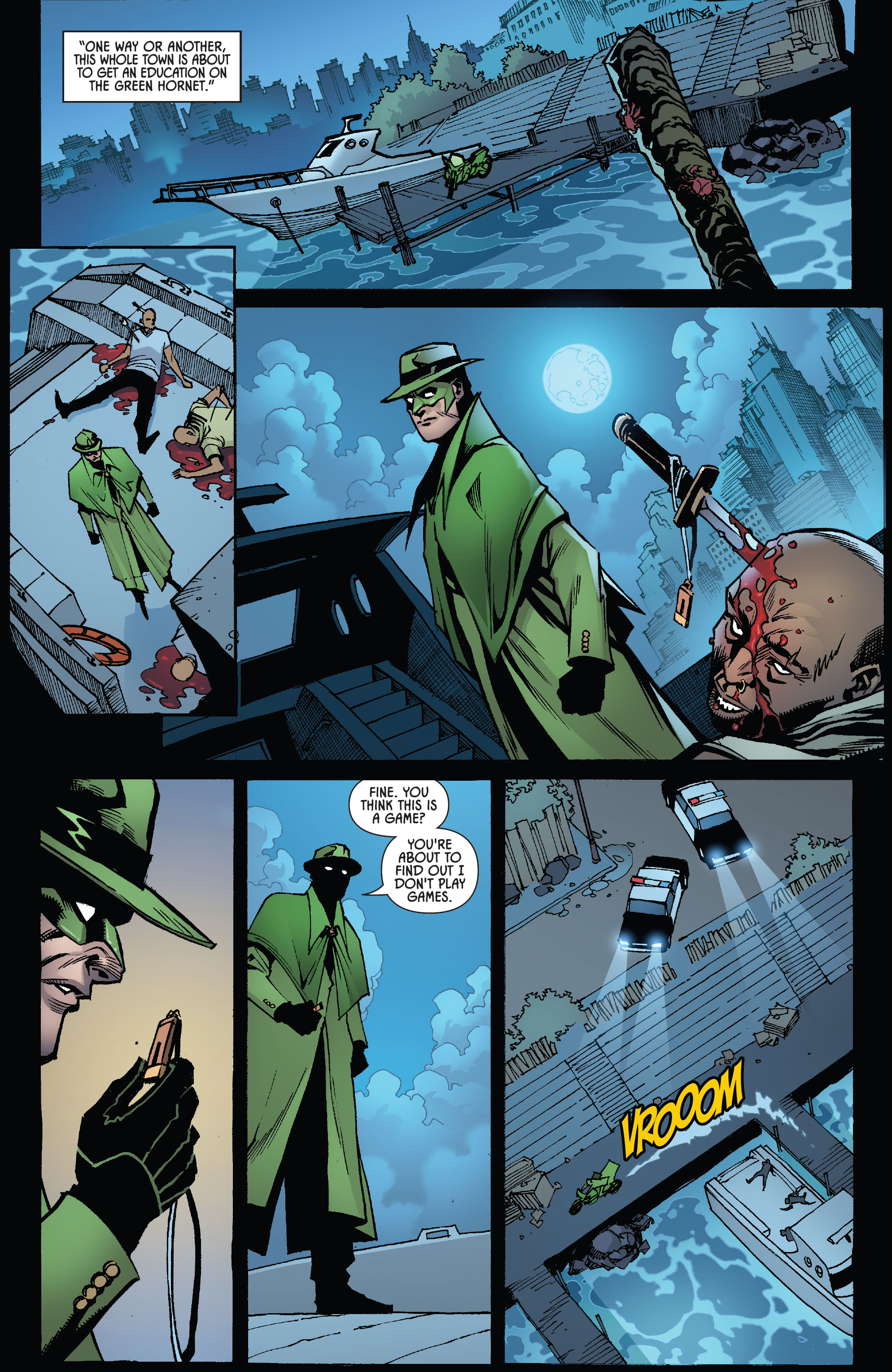 Read online Green Hornet: One Night in Bangkok comic -  Issue # Full - 13