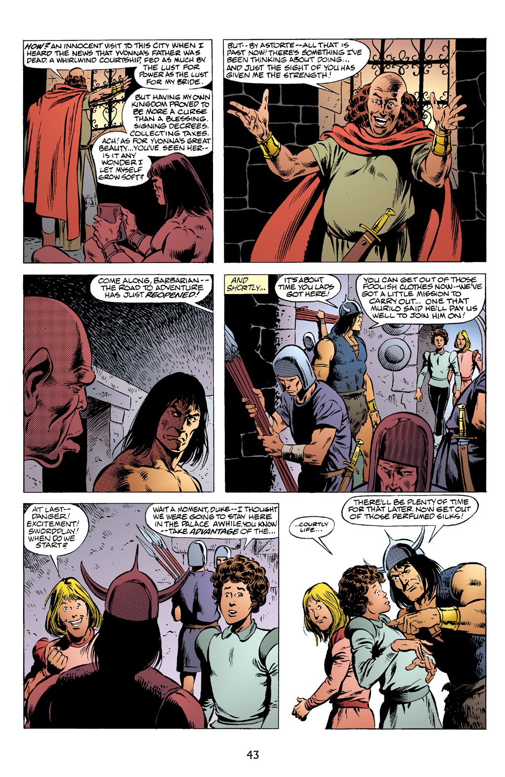 Read online The Chronicles of Conan comic -  Issue # TPB 16 (Part 1) - 44