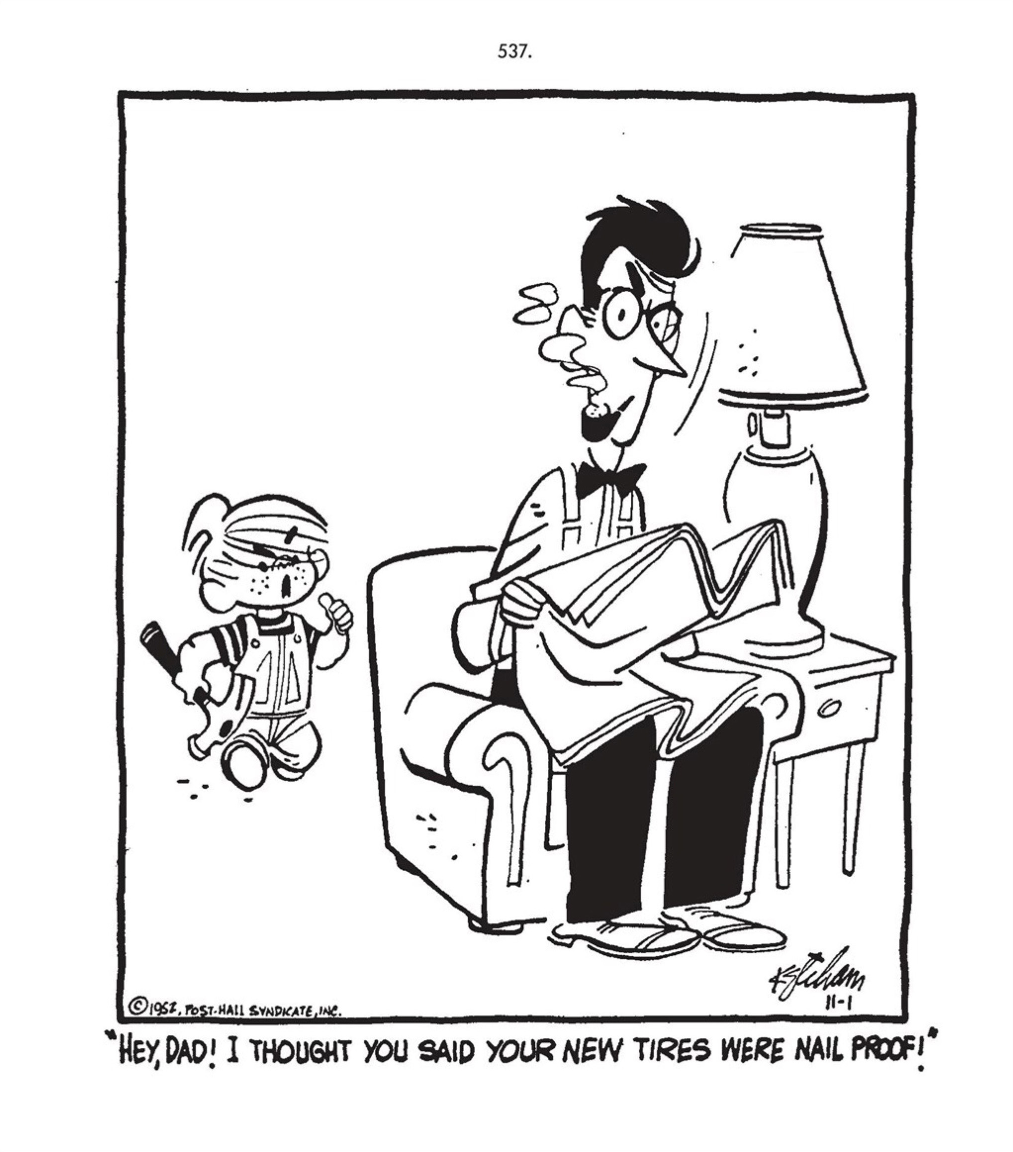 Read online Hank Ketcham's Complete Dennis the Menace comic -  Issue # TPB 1 (Part 6) - 65