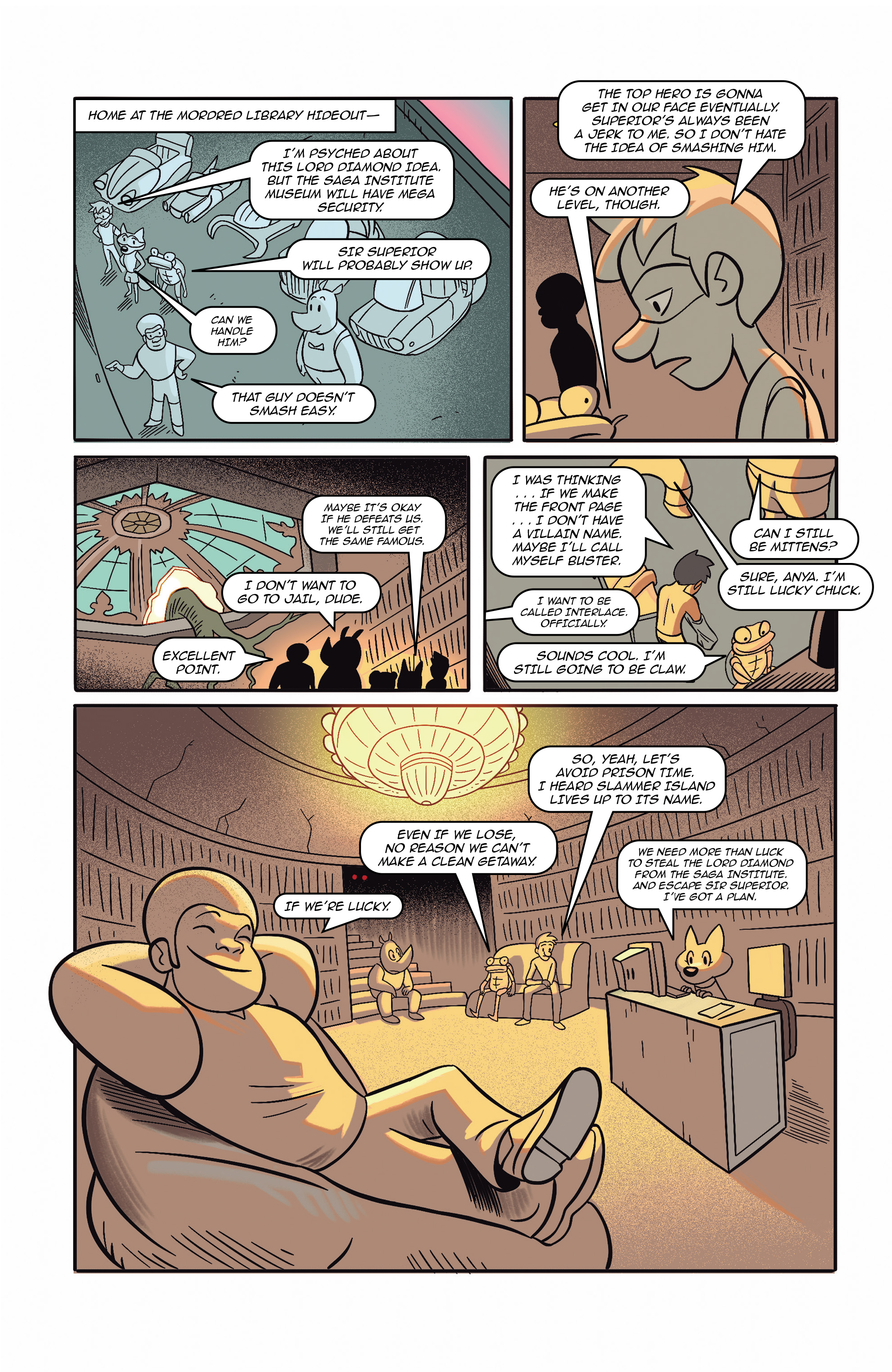 Read online Legion of Forgettable Supervillains comic -  Issue # TPB - 63