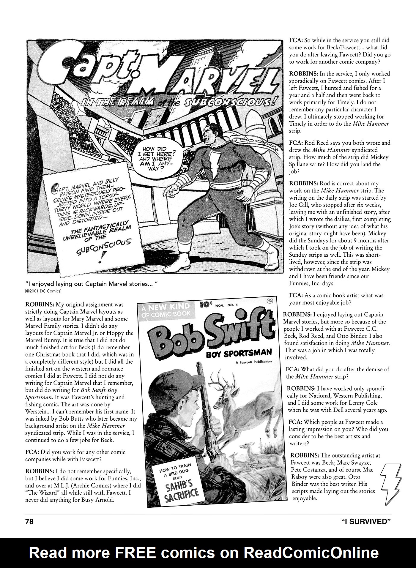 Read online Fawcett Companion comic -  Issue # TPB (Part 1) - 80