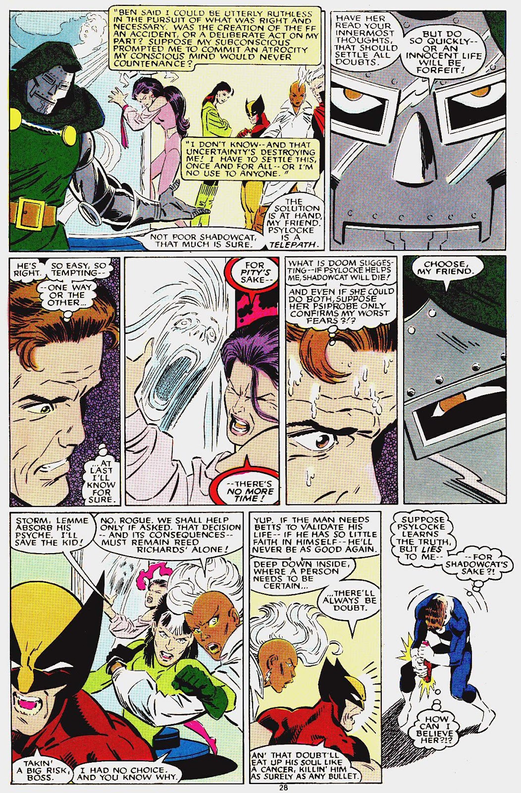 Fantastic Four vs. X-Men issue 4 - Page 29
