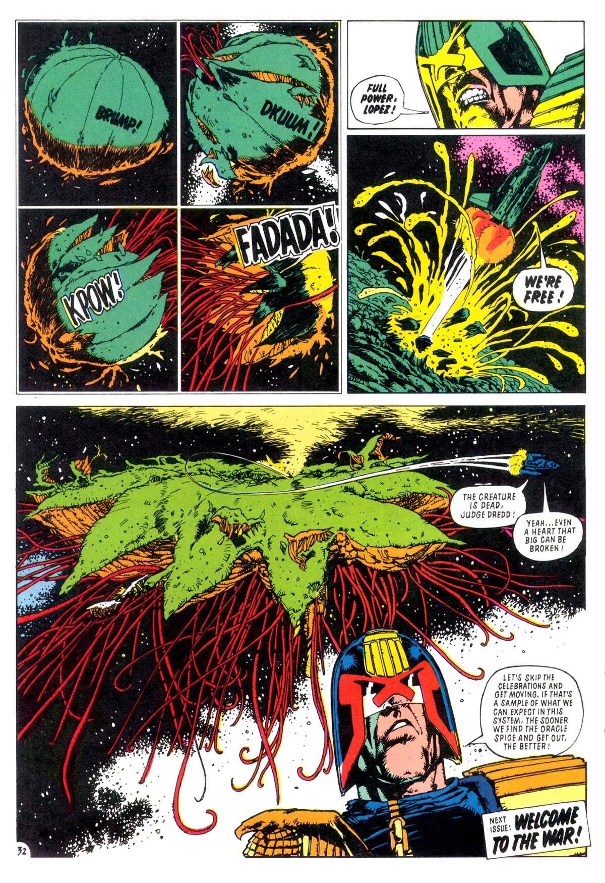 Read online Judge Dredd: The Judge Child Quest comic -  Issue #2 - 37