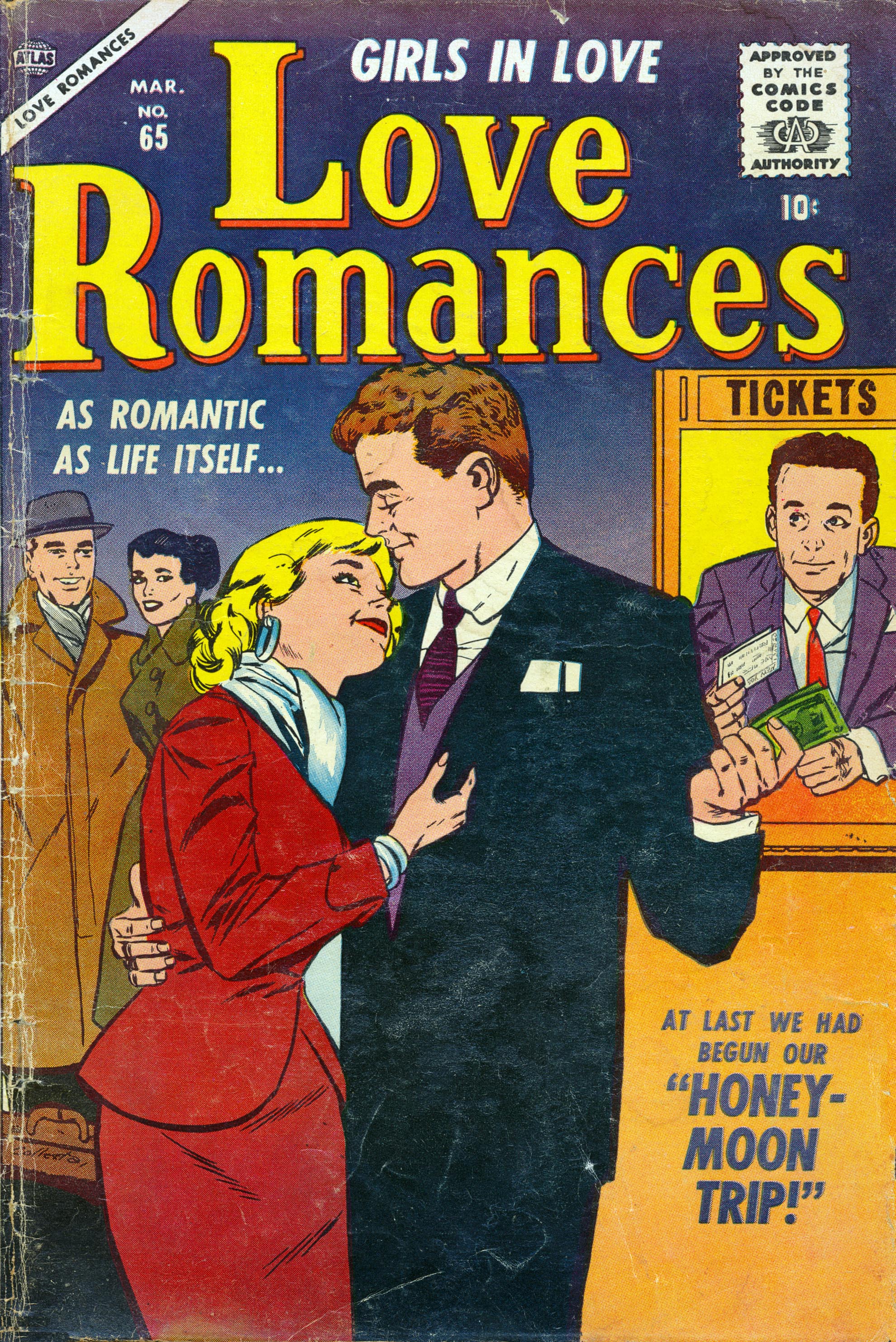 Read online Love Romances comic -  Issue #65 - 1
