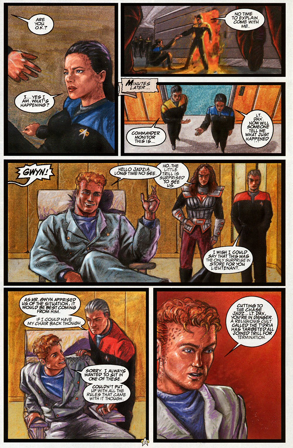 Read online Star Trek: Deep Space Nine (1993) comic -  Issue #31 - 36