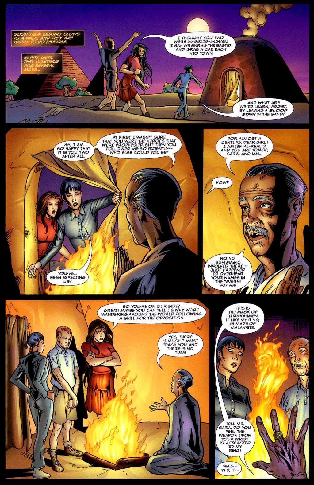 Read online Tomoe/Witchblade: Fire Sermon comic -  Issue # Full - 26