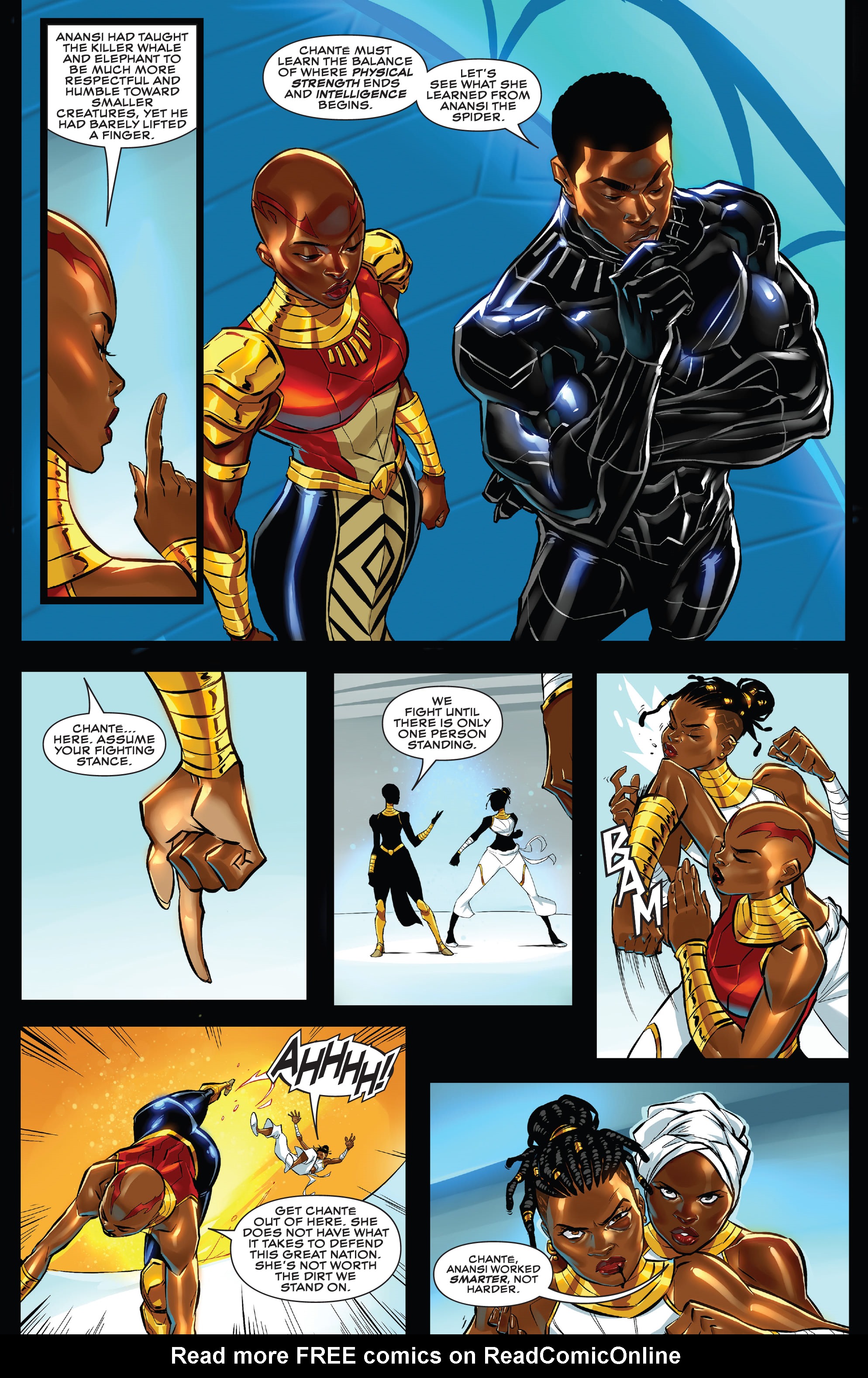 Read online Marvel's Voices: Wakanda Forever comic -  Issue #1 - 35