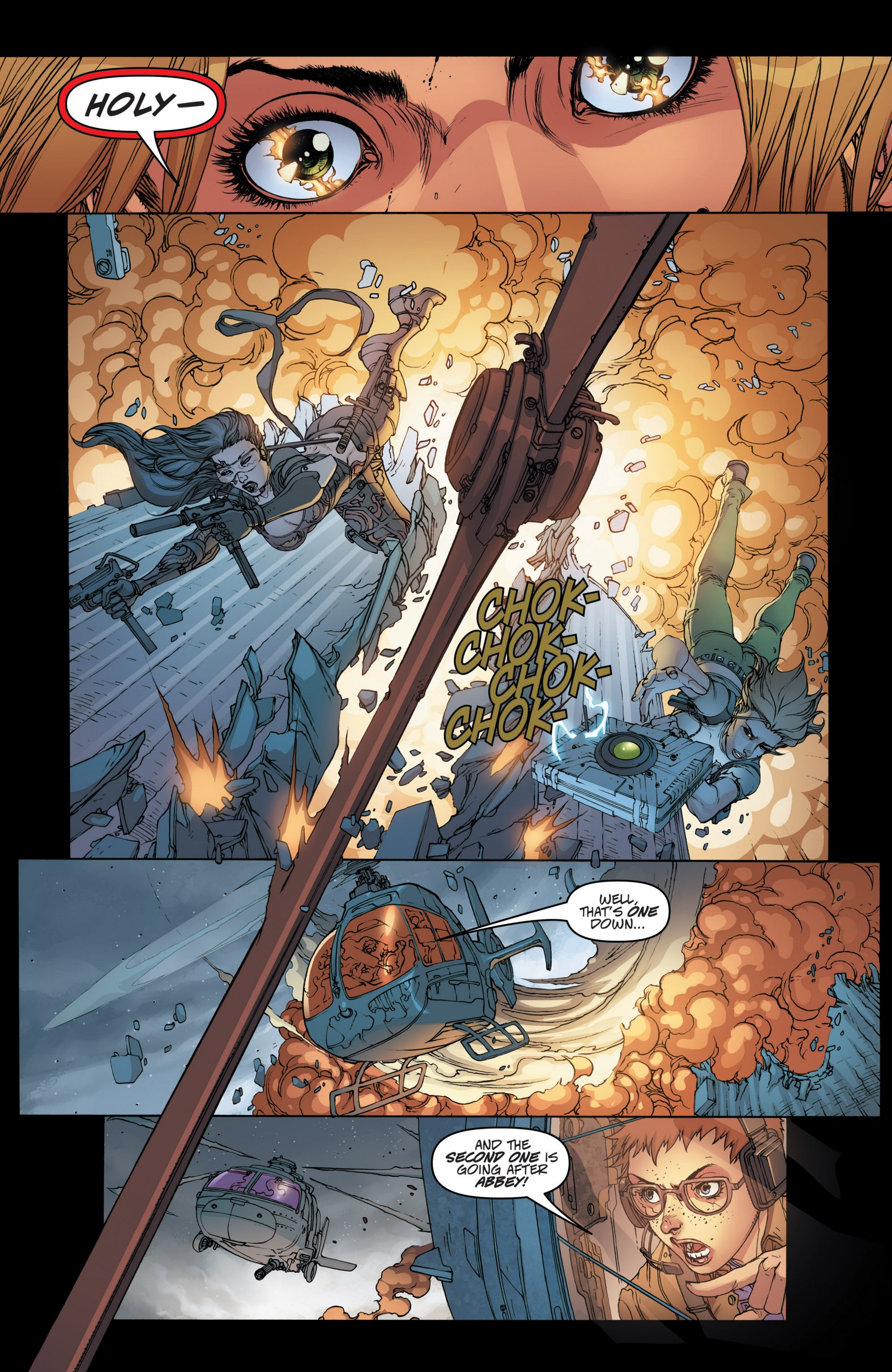 Read online Danger Girl: The Chase comic -  Issue #4 - 7