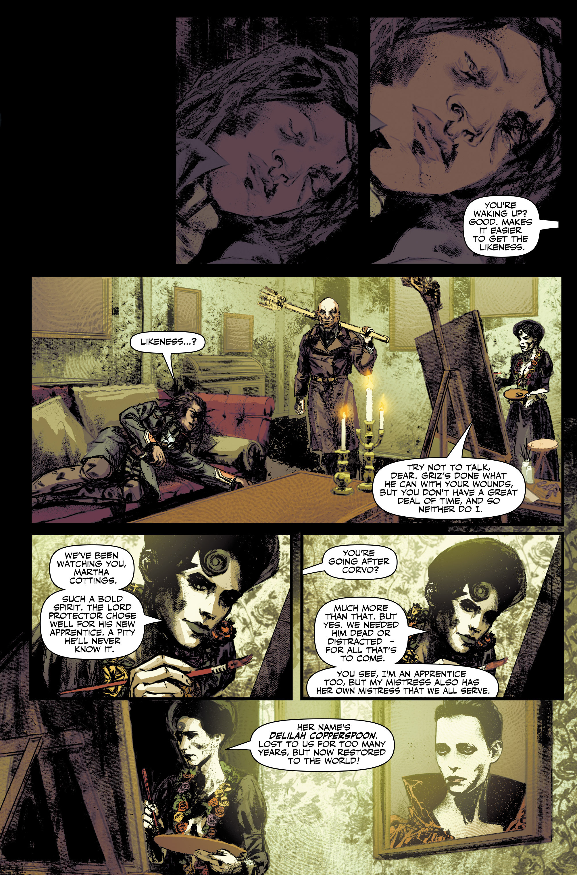 Read online Dishonored comic -  Issue #4 - 14