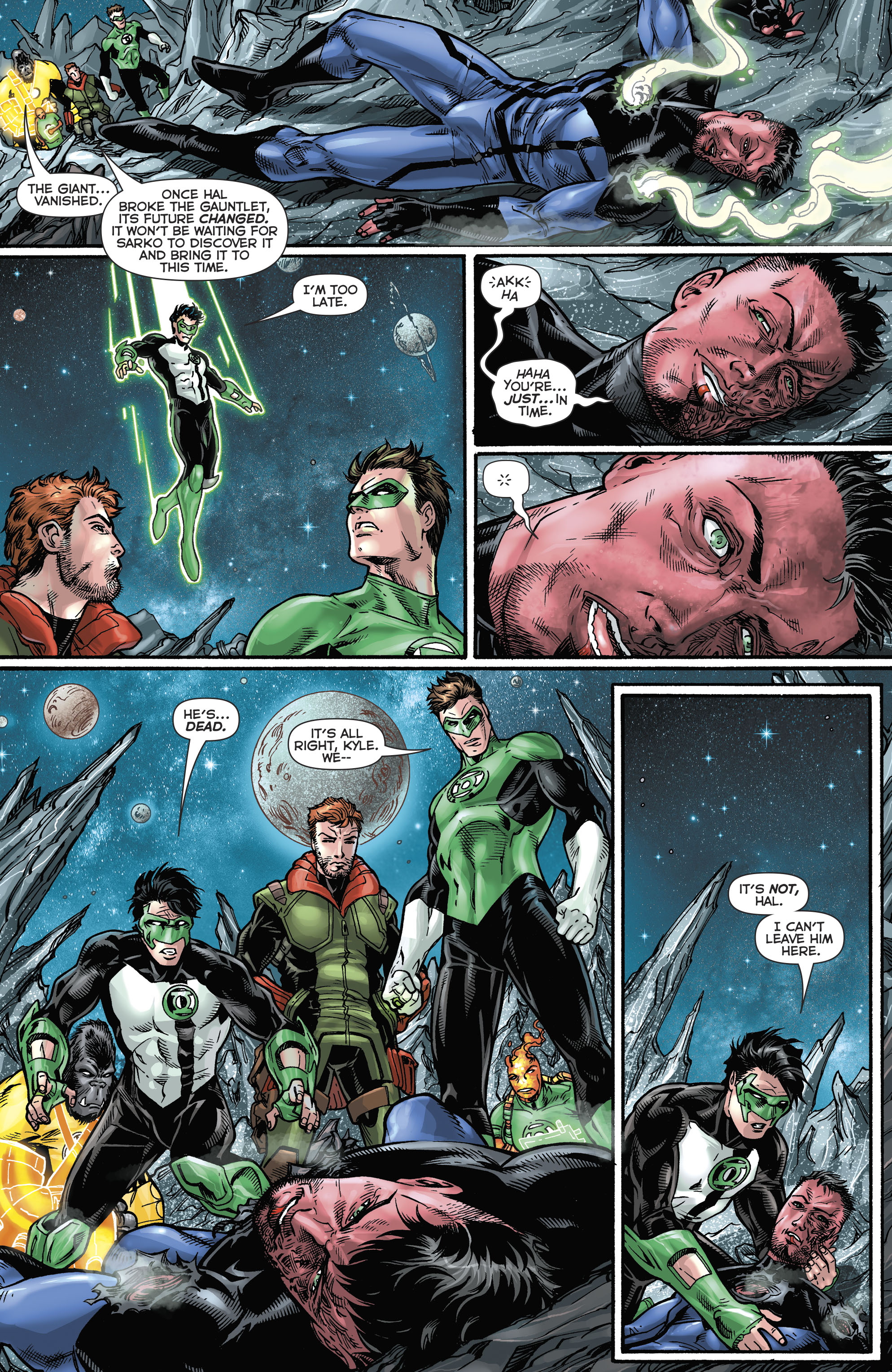 Read online Hal Jordan And The Green Lantern Corps comic -  Issue #21 - 20
