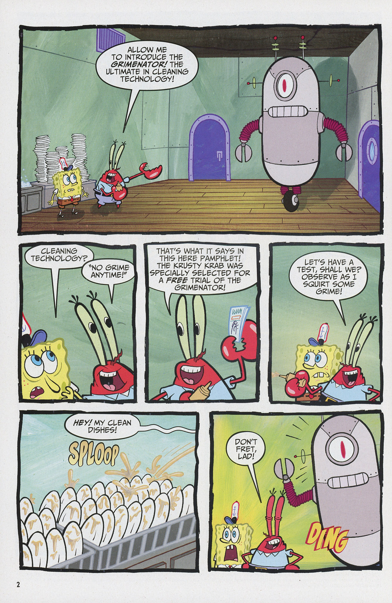 Read online SpongeBob Comics comic -  Issue #4 - 4