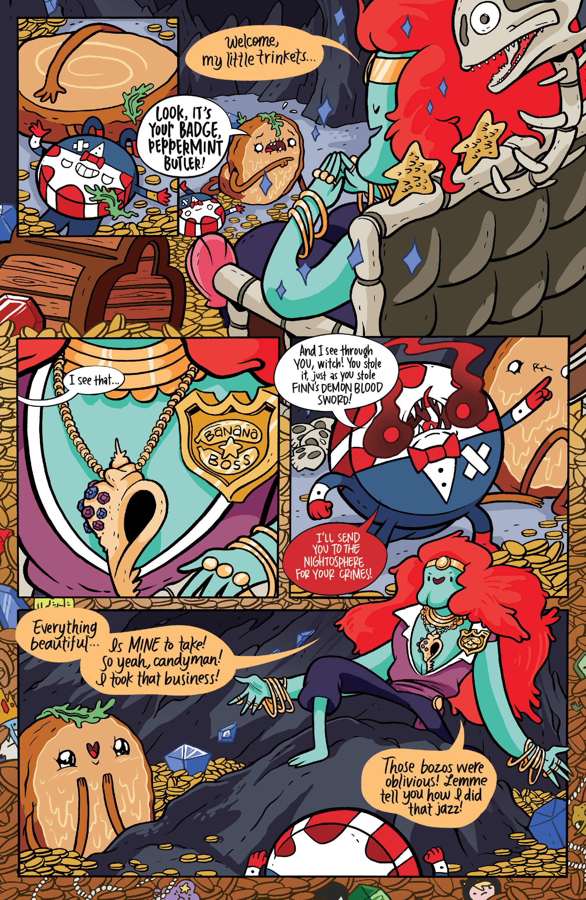 Read online Adventure Time: Candy Capers comic -  Issue #5 - 14