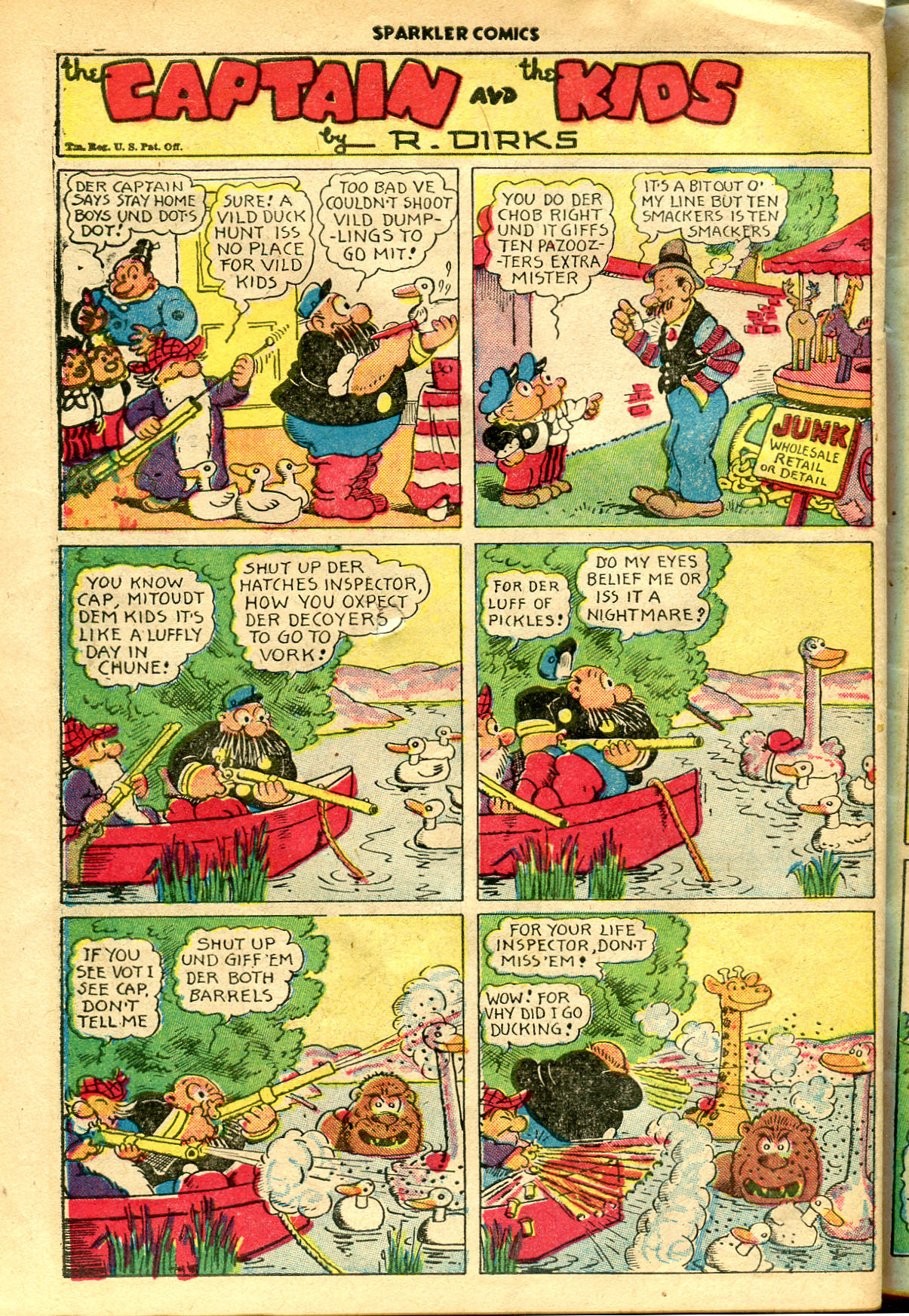 Read online Sparkler Comics comic -  Issue #42 - 40