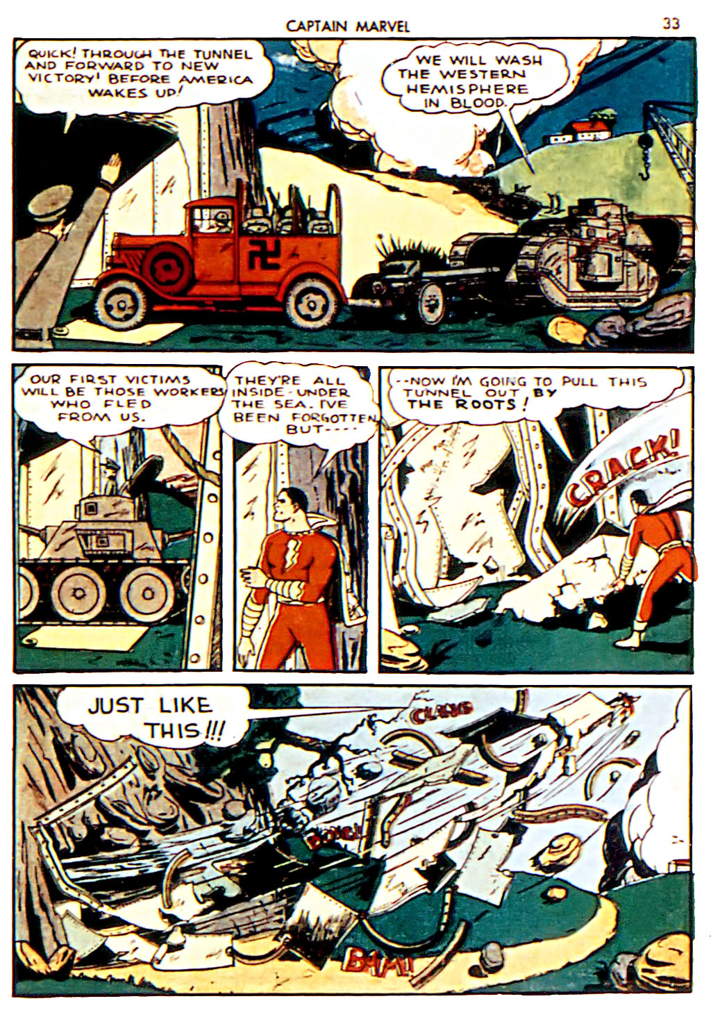 Read online Captain Marvel Adventures comic -  Issue #4 - 35