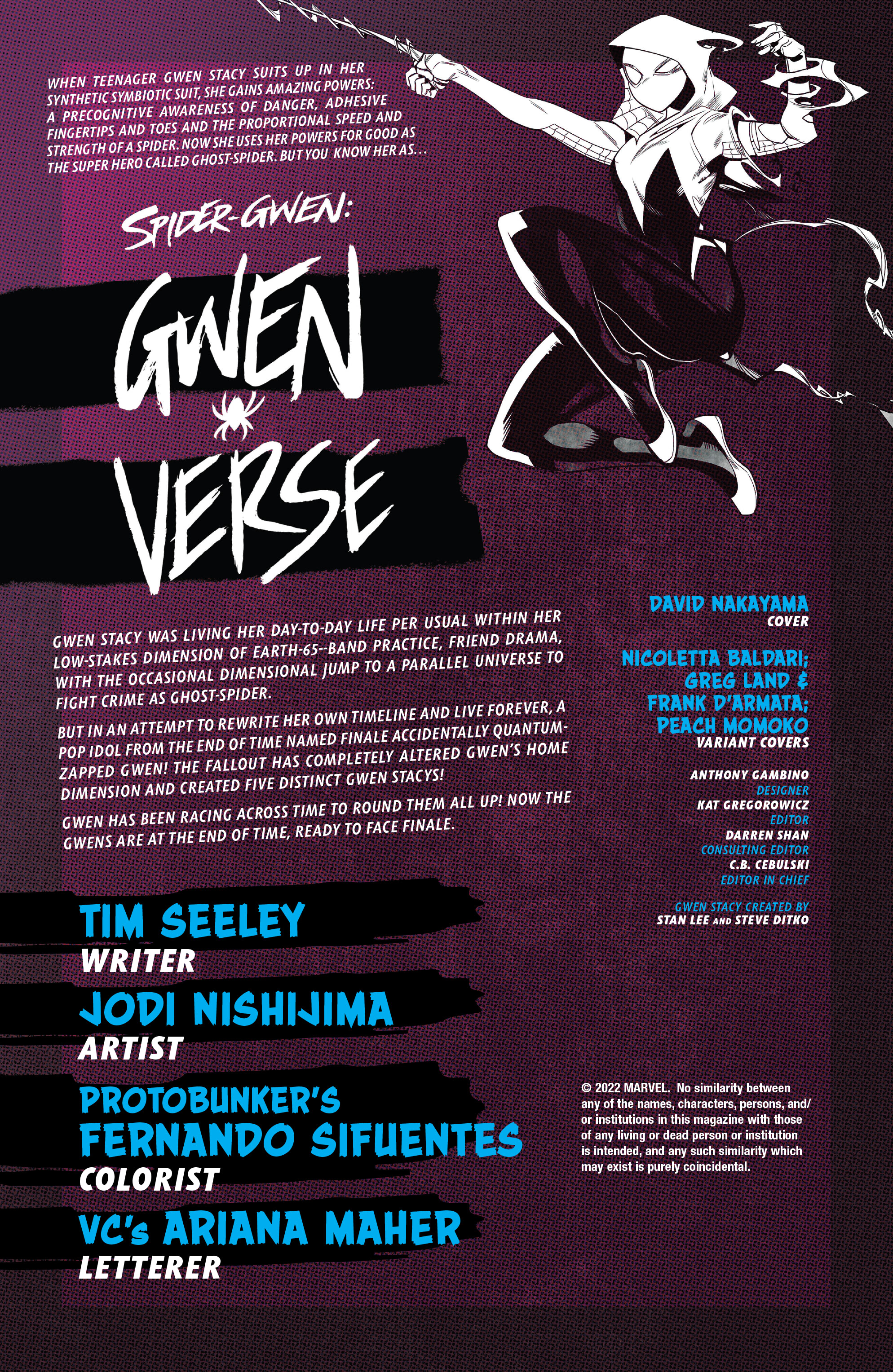 Read online Spider-Gwen: Gwenverse comic -  Issue #5 - 2